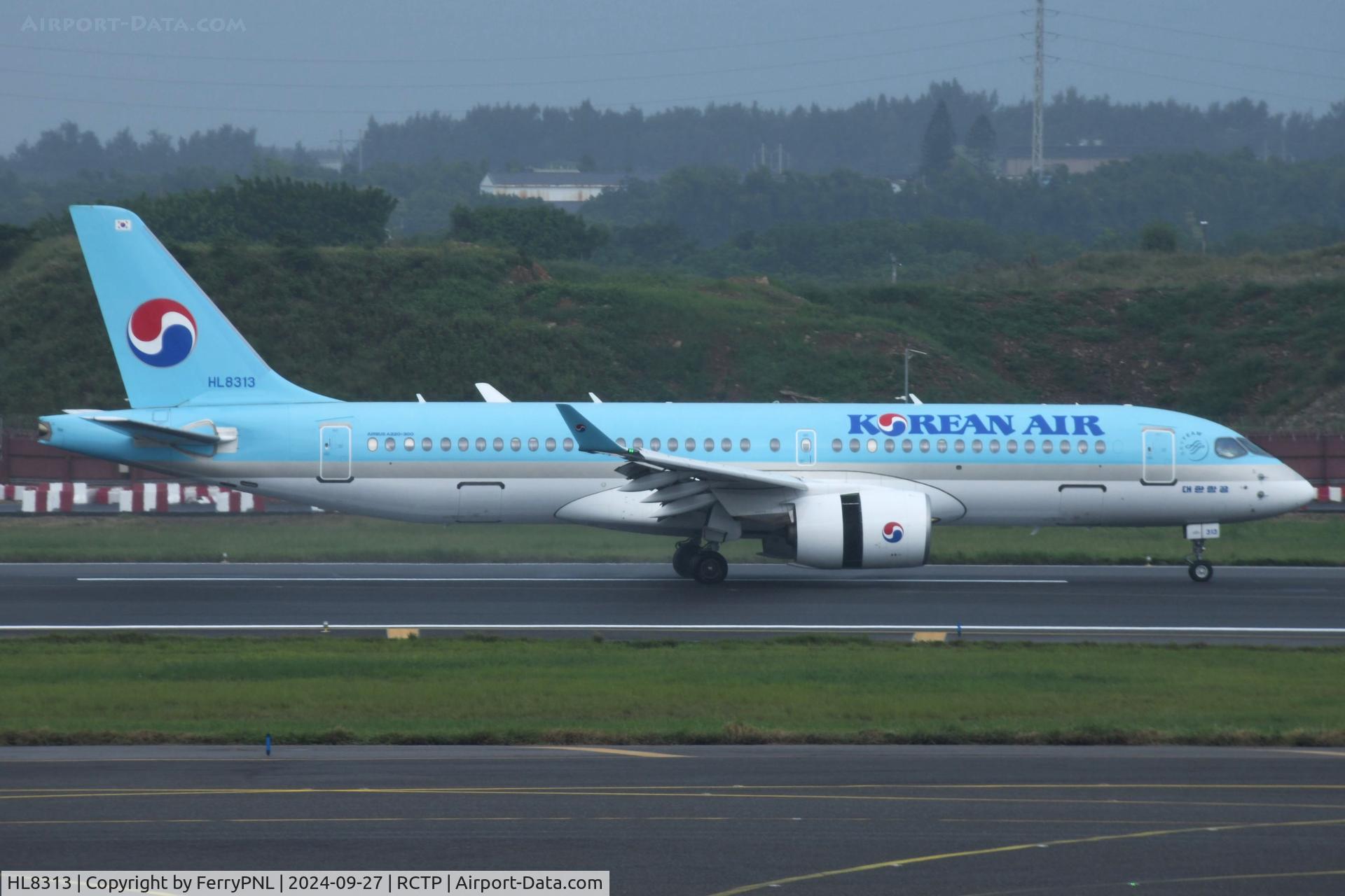 HL8313, 2018 Bombardier CSeries CS300 (BD-500-1A11) C/N 55031, Korean Air A223 landing