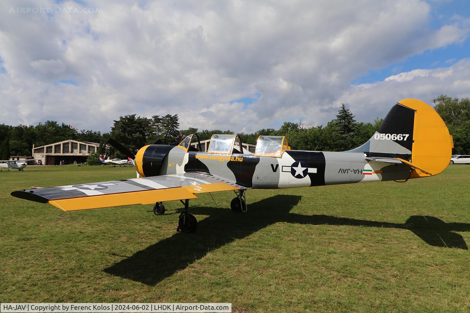 HA-JAV, 1985 Yakovlev (Aerostar) Yak-52 C/N 856008, lhdkk