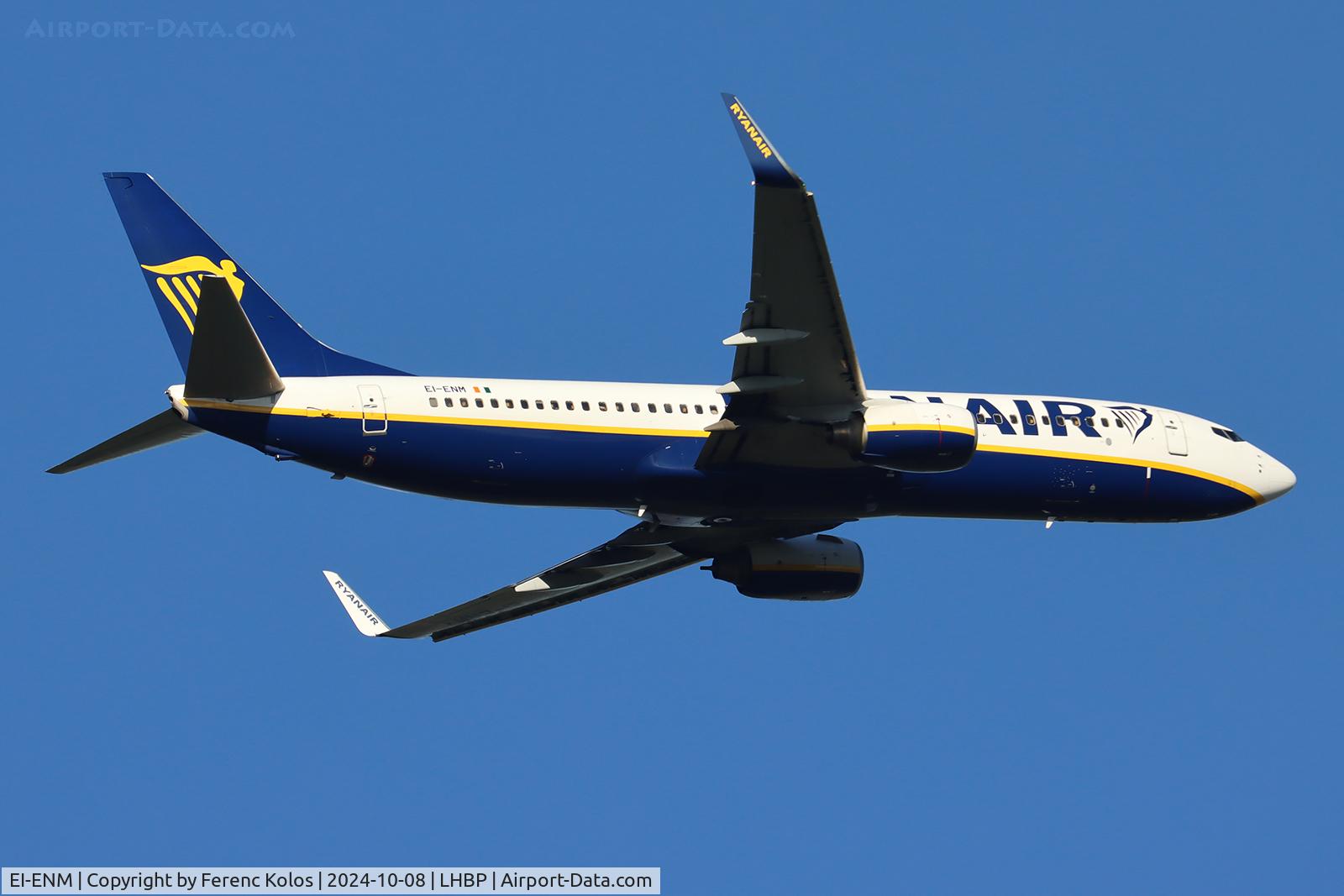 EI-ENM, 2010 Boeing 737-8AS C/N 35038, lhbpp