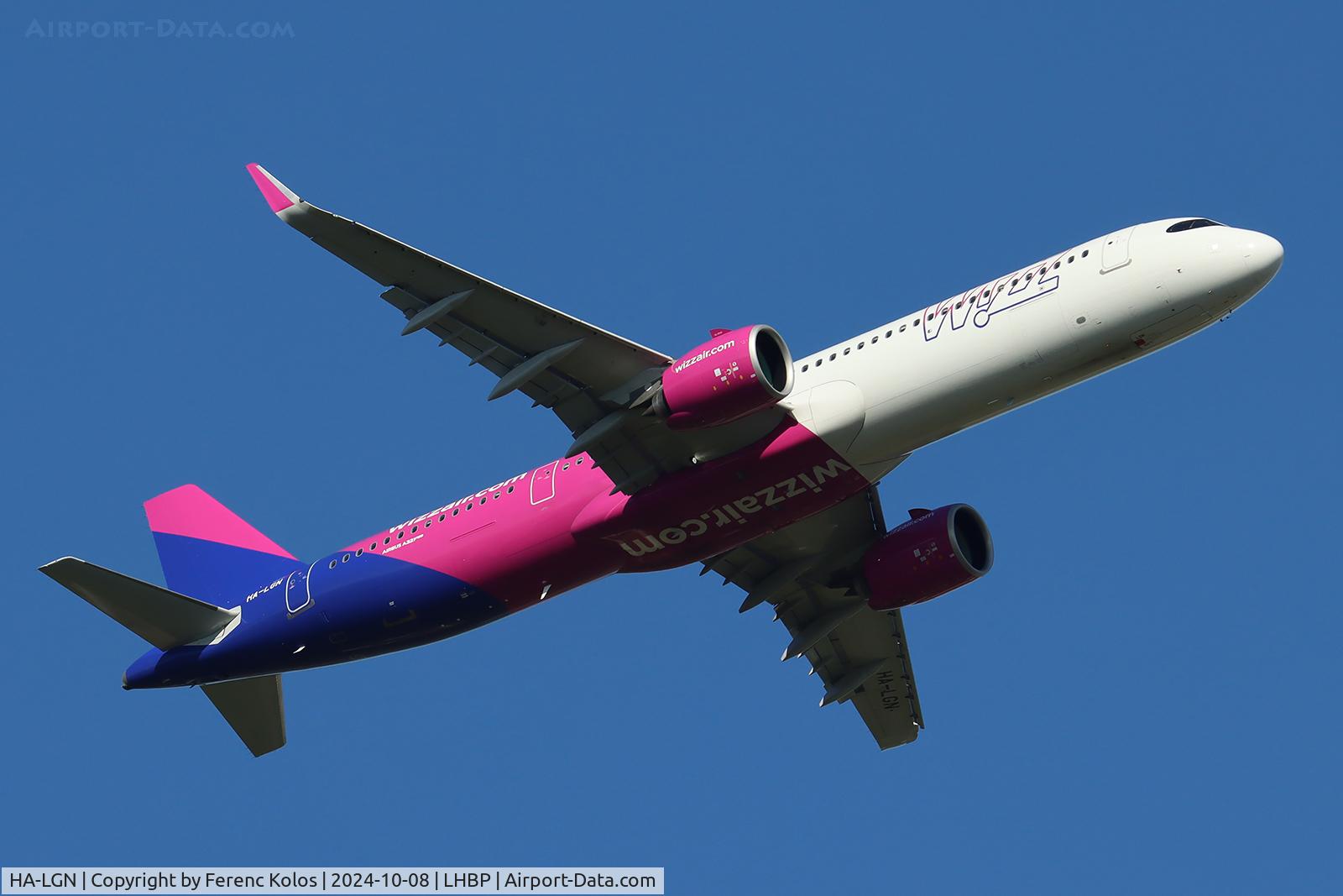HA-LGN, 2024 Airbus A321-271NX C/N 11869, lhbpp