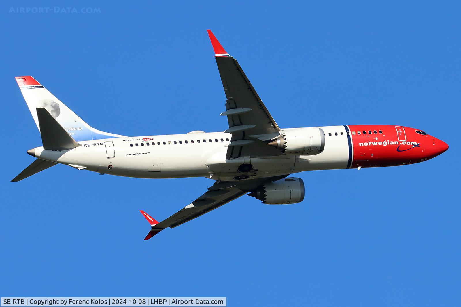 SE-RTB, 2018 Boeing 737-8 MAX C/N 63972, lhbpp