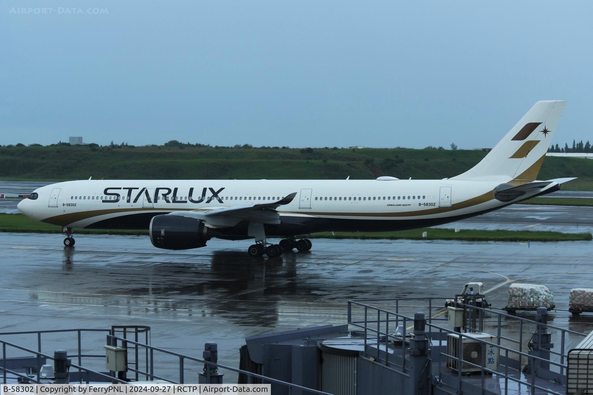 B-58302, 2022 Airbus A330-941 C/N 2006, Starlux A339 taxying for departure