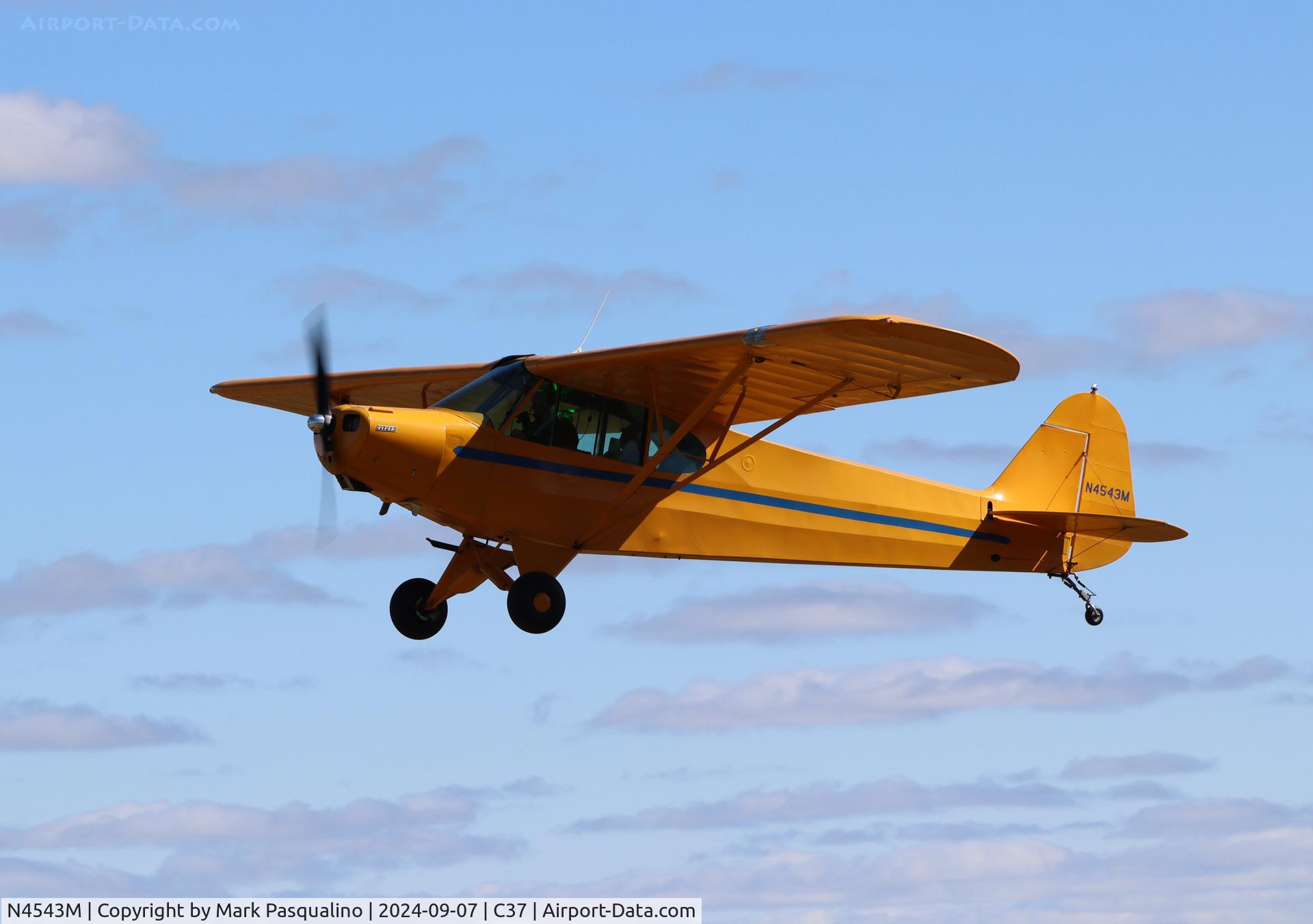 N4543M, 1947 Piper PA-11 Cub Special C/N 11-47, Piper PA-11