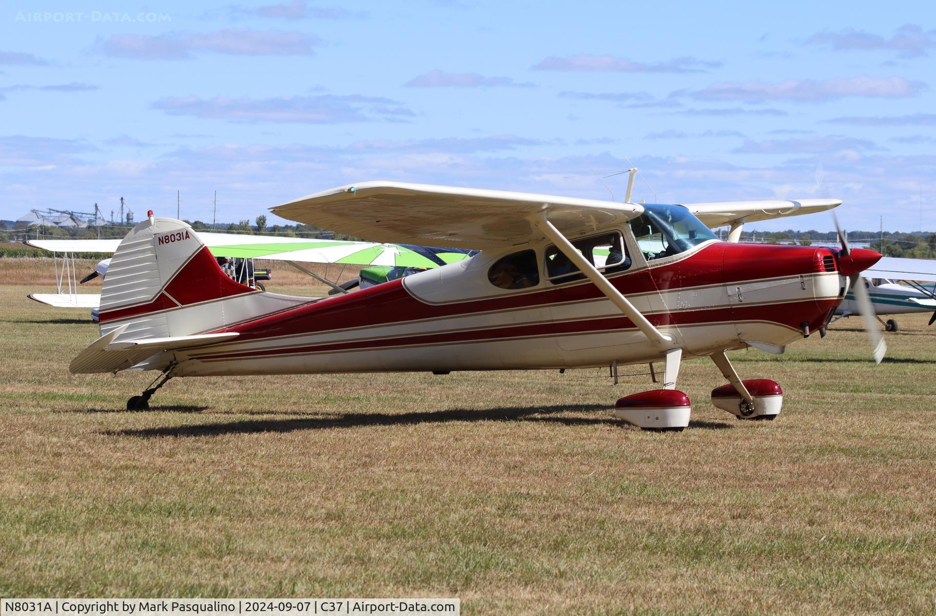 N8031A, 1952 Cessna 170B C/N 20883, Cessna 170B