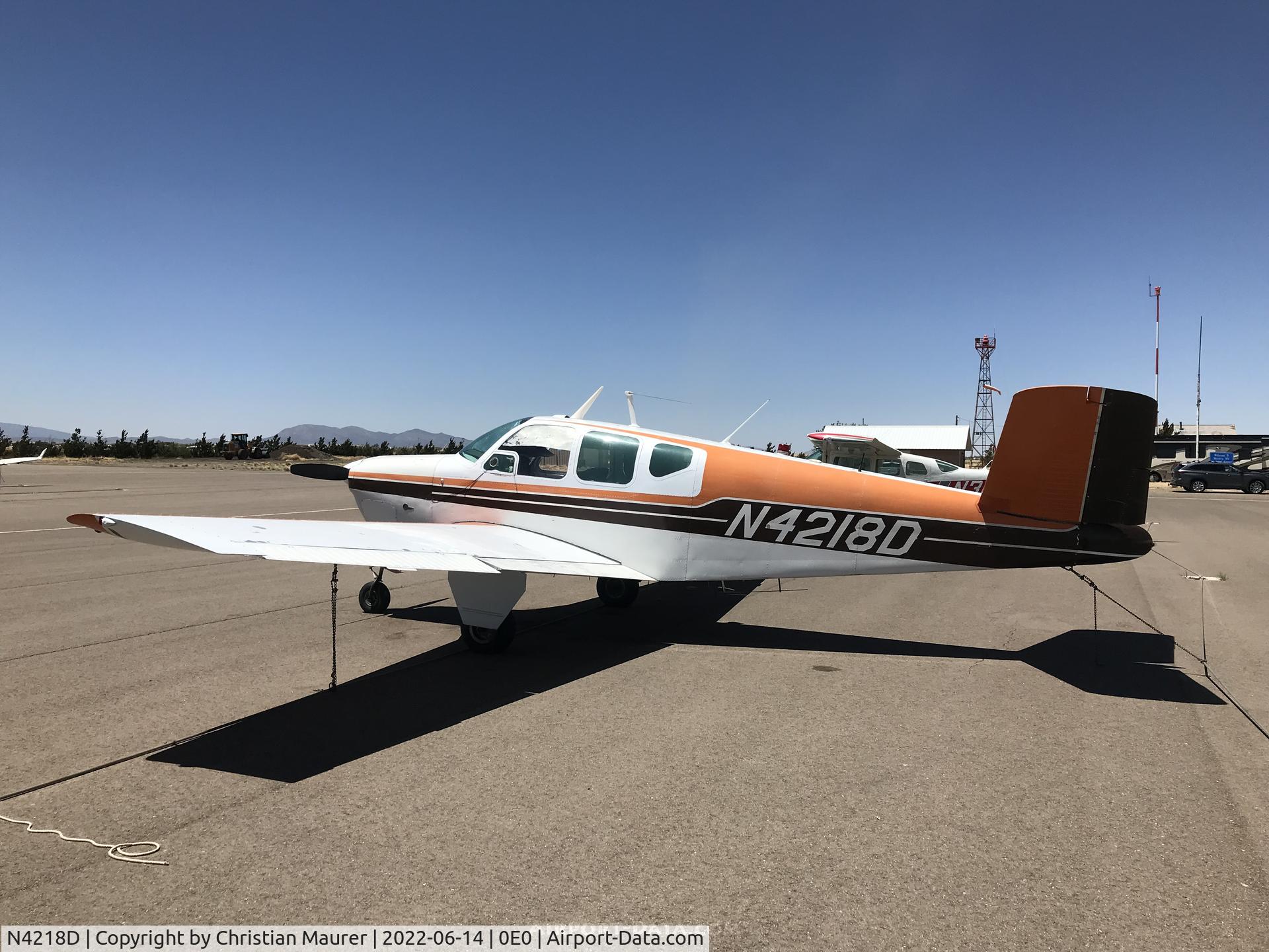 N4218D, 1955 Beech G35 Bonanza C/N D-4412, Beechcraft Bonanza