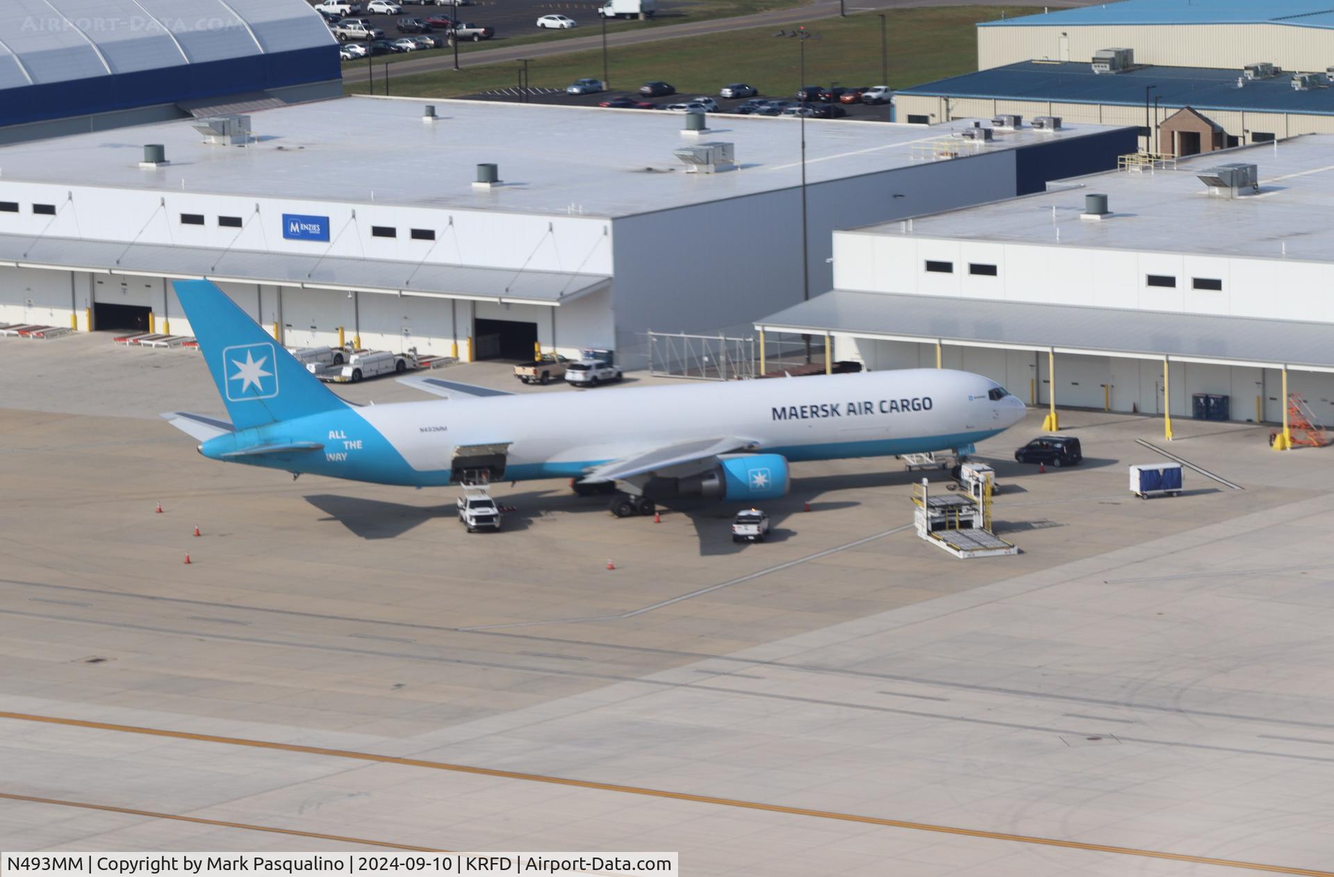N493MM, 2022 Boeing 767-300F C/N 67025, Boeing 767-300F