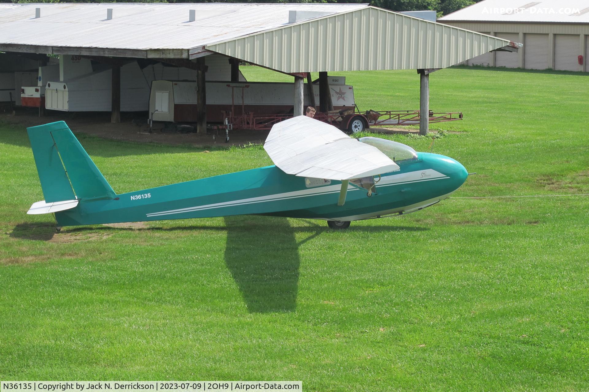 N36135, 1981 Schweizer SGS 2-33A C/N 564, Youth Camp 2023