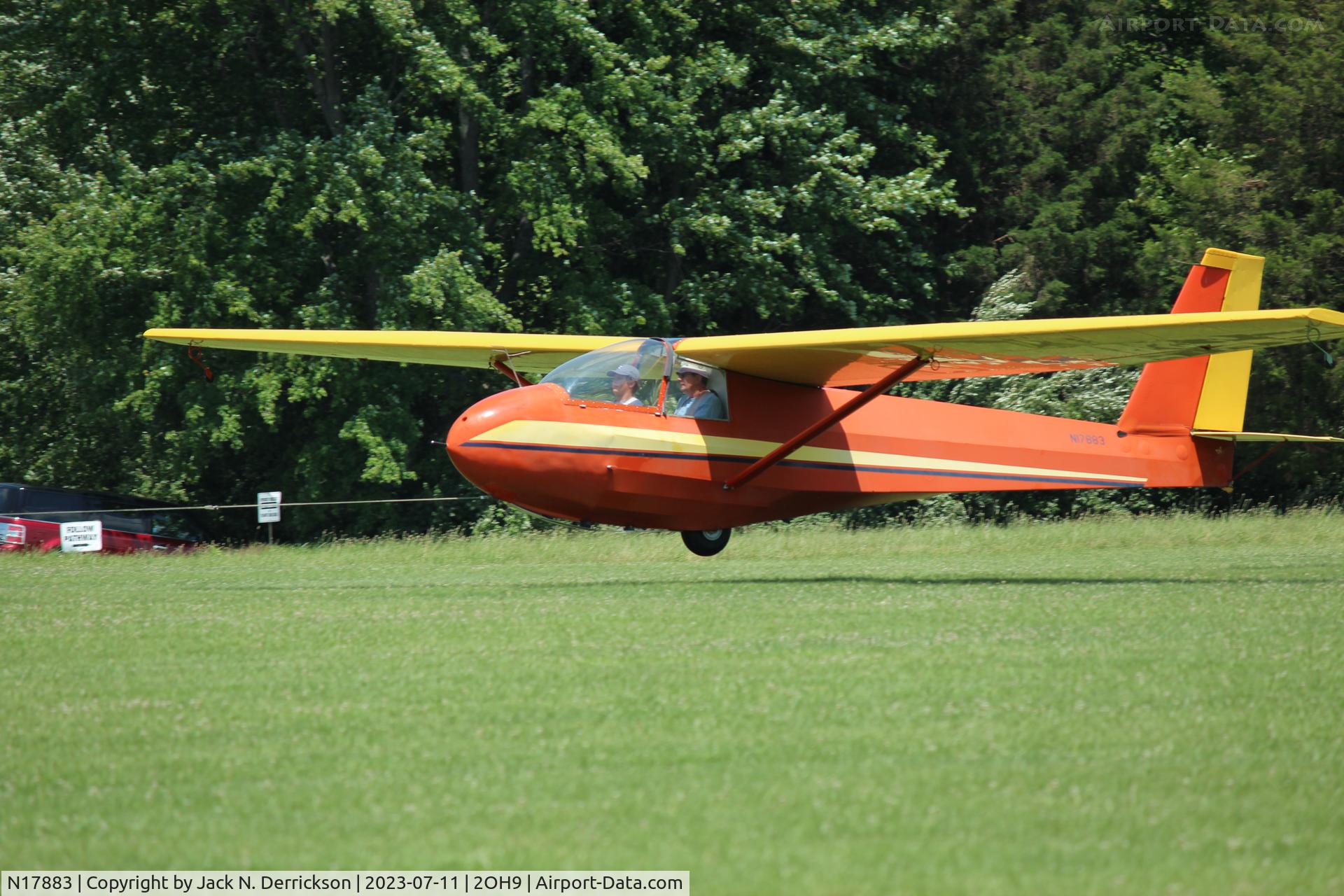 N17883, 1972 Schweizer SGS 2-33A C/N 253, Youth Camp 2023