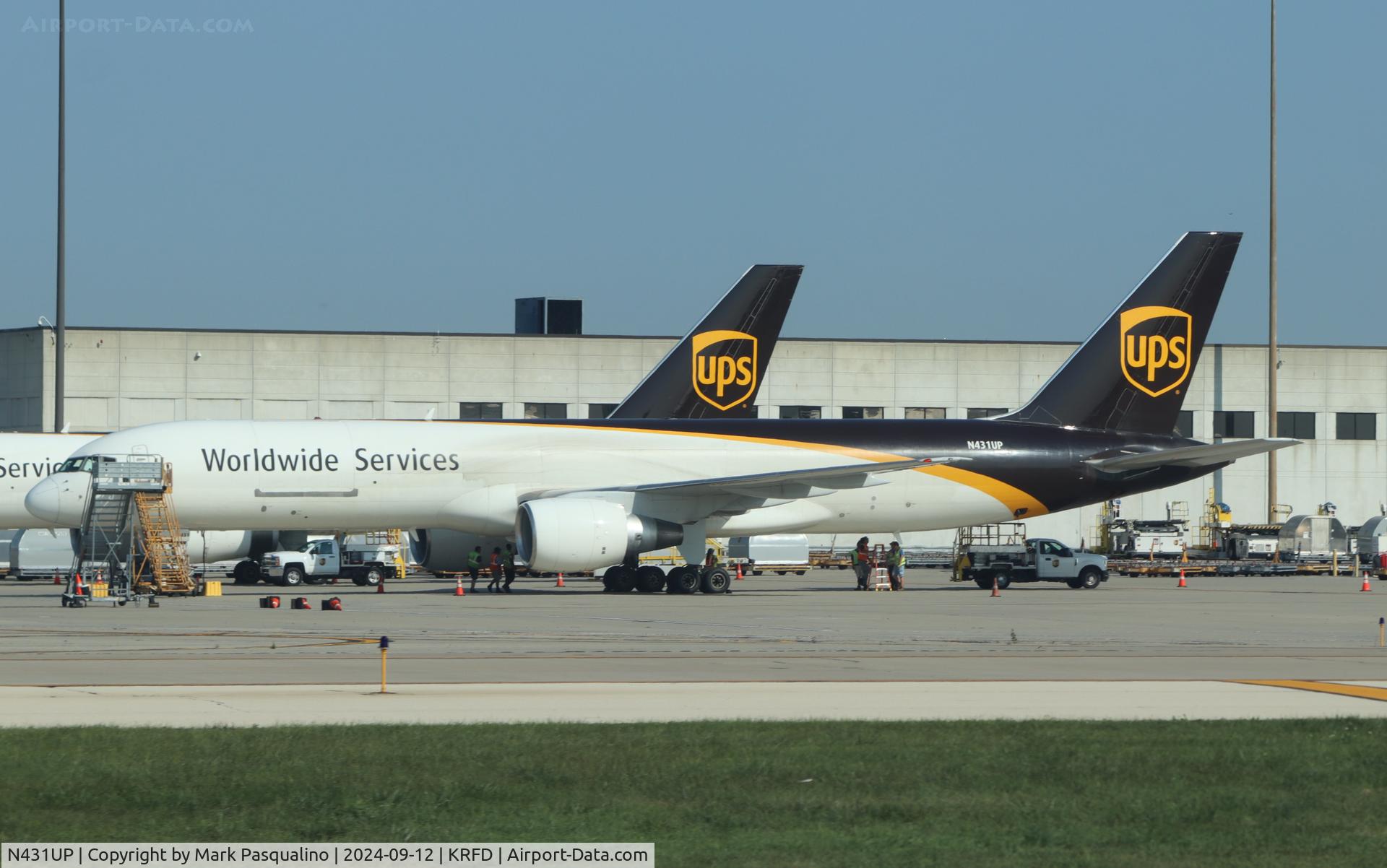 N431UP, 1993 Boeing 757-24APF C/N 25462, Boeing 757-24APF