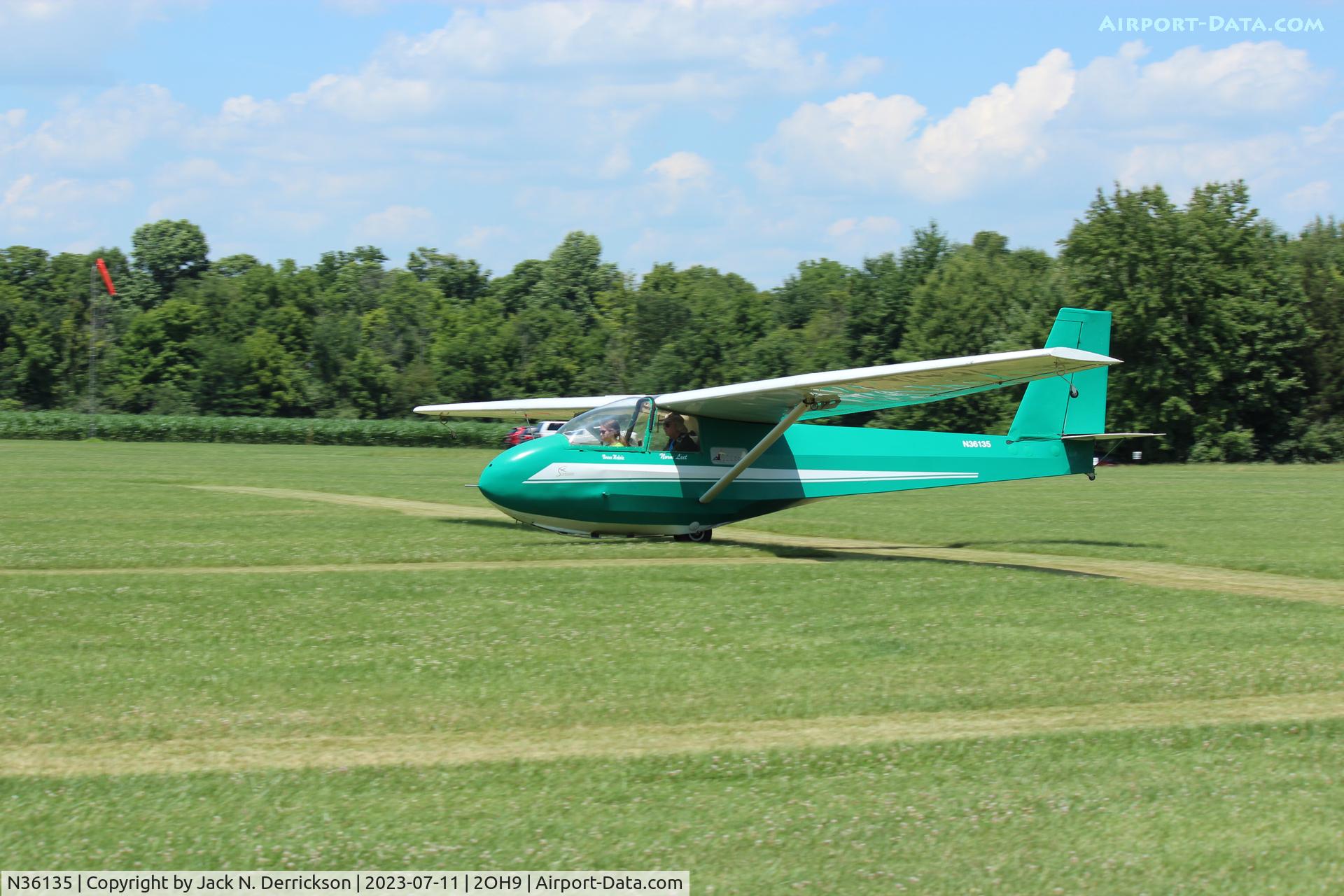 N36135, 1981 Schweizer SGS 2-33A C/N 564, Youth Camp 2023