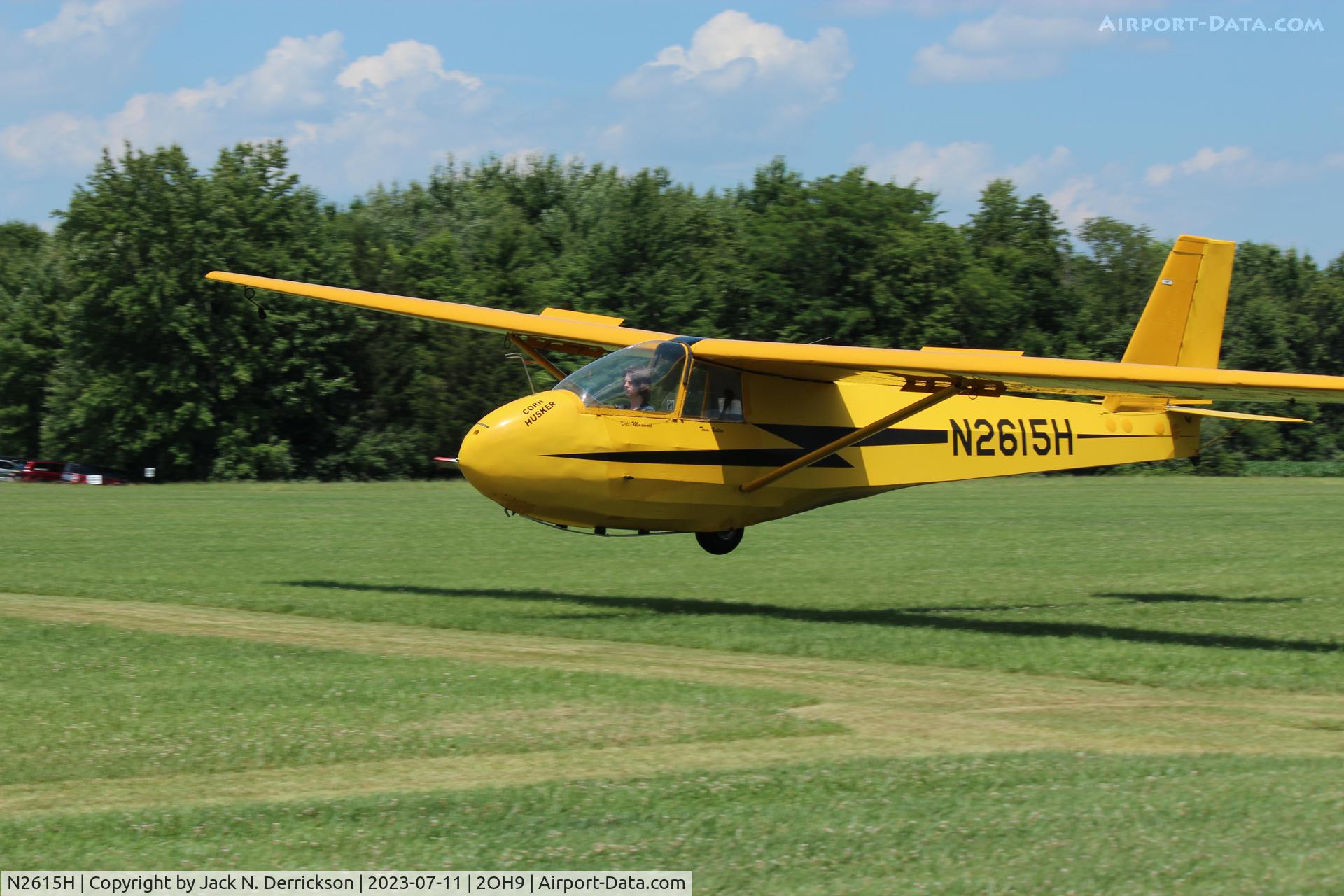 N2615H, 1976 Schweizer SGS 2-33A C/N 435, Youth Camp 2023