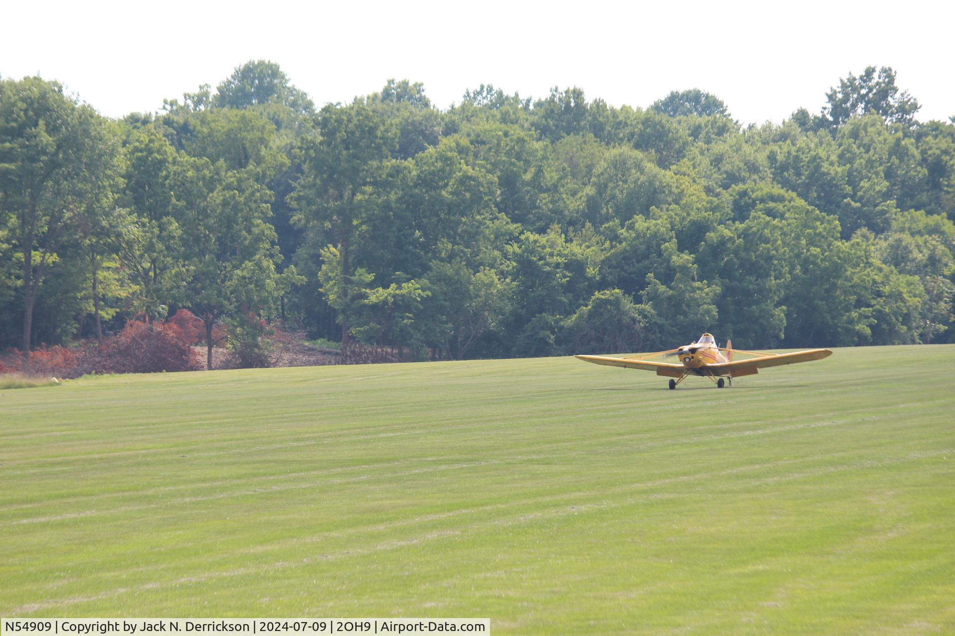 N54909, 1976 Piper PA-25-235 C/N 25-7656049, Youth Camp 2024.