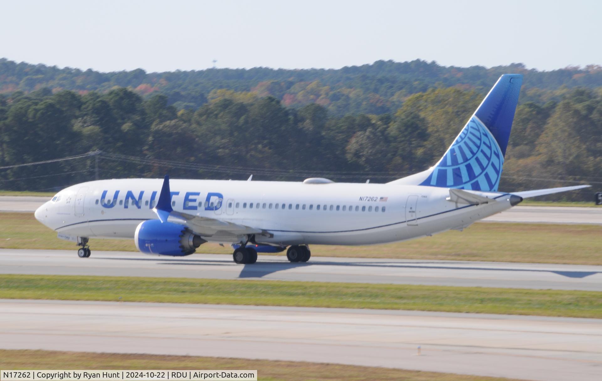 N17262, 2021 Boeing 737-8 MAX C/N 66594, 737 MAX of United.