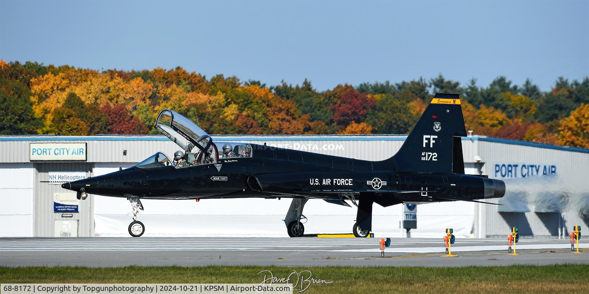 68-8172, 1968 Northrop T-38A Talon C/N T.6177, MAUL01 taking RW34 to head back to Langley AFB