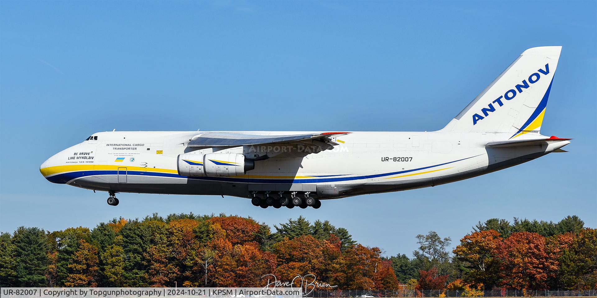 UR-82007, 1988 Antonov An-124-100 Ruslan C/N 19530501005, ADB3892 coming in from PA to top off with fuel