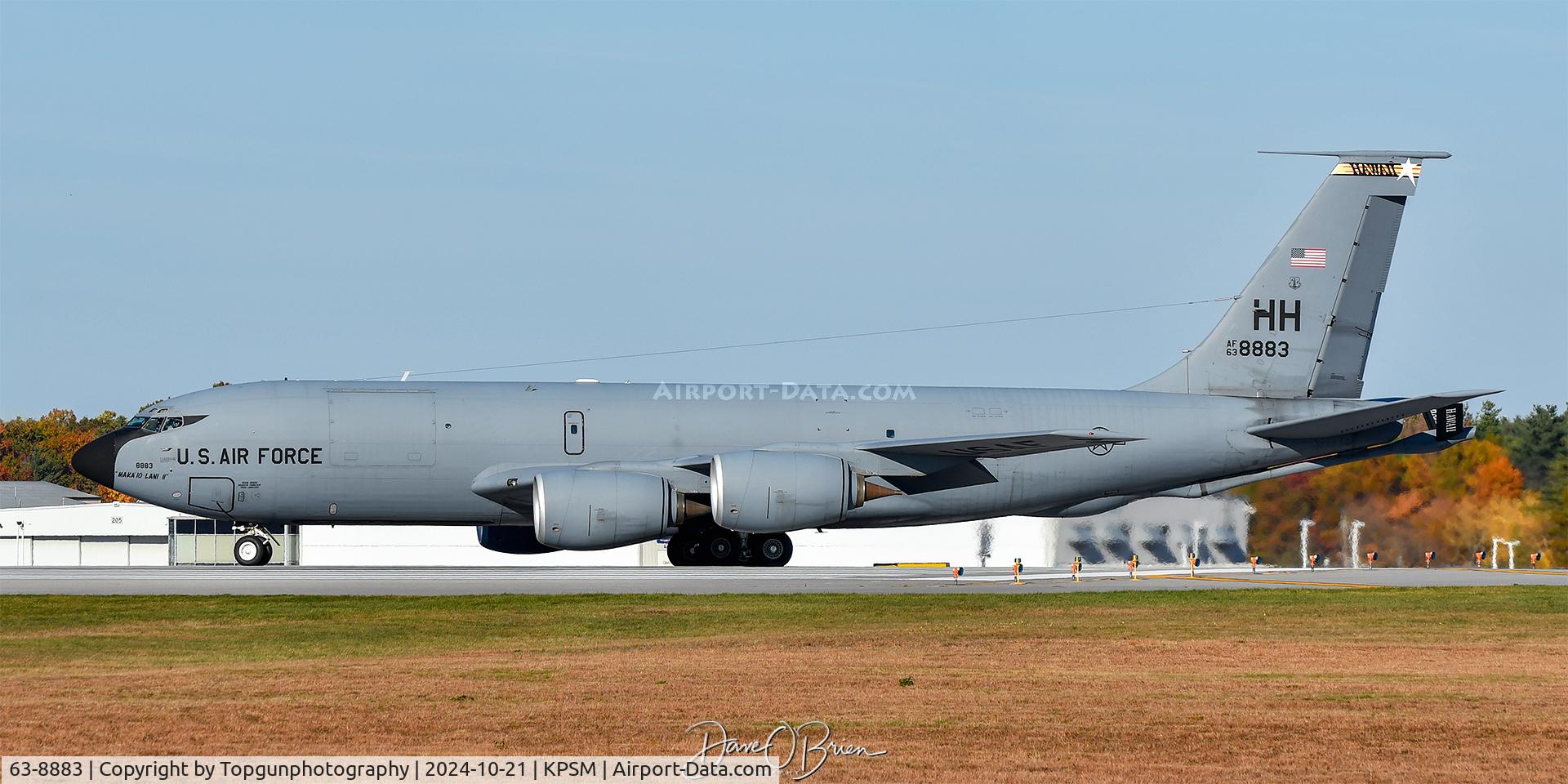 63-8883, 1963 Boeing KC-135R Stratotanker C/N 18731, FLAM41 departing from RW34