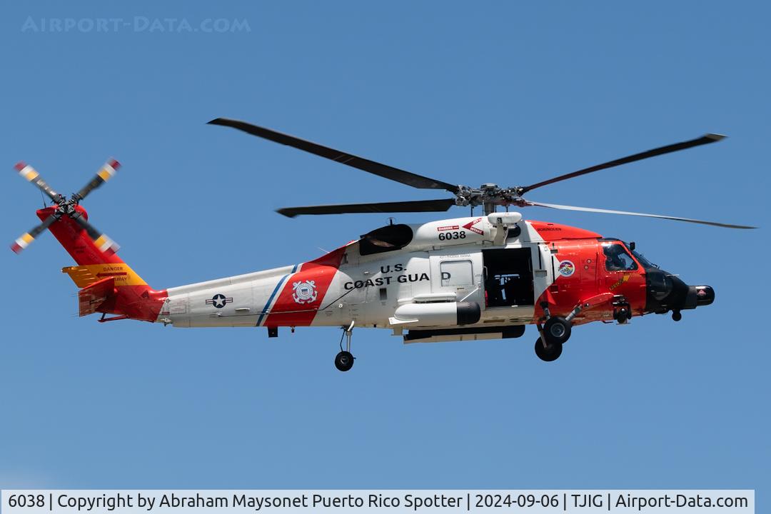 6038, Sikorsky MH-60T Jayhawk C/N 70.1959, Landing on TJIG
