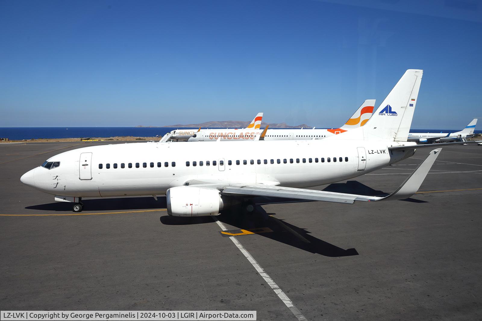 LZ-LVK, 1992 Boeing 737-3H4 C/N 26573, About to taxi.
