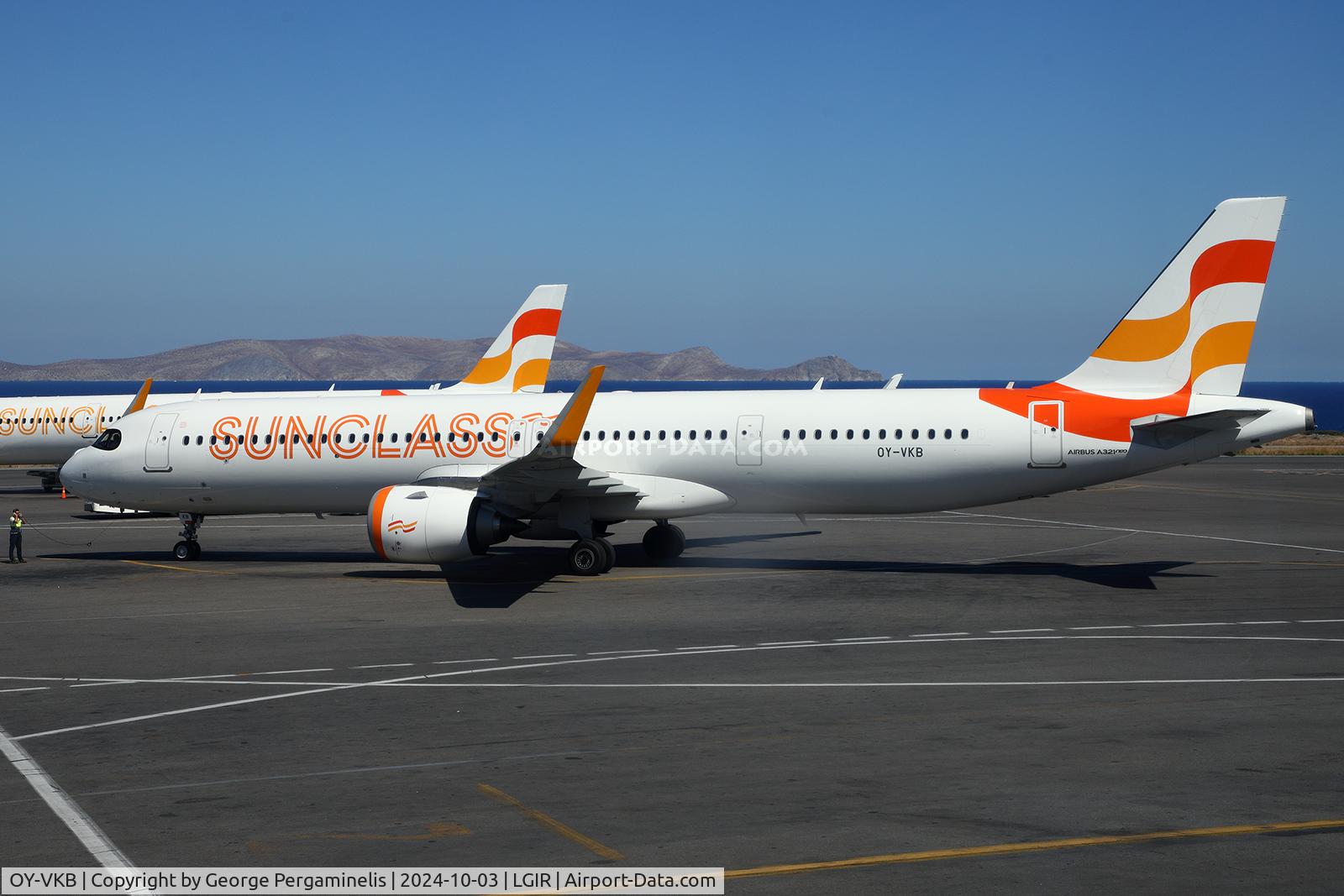OY-VKB, 2024 Airbus A321-251NX C/N 11742, About to taxi.