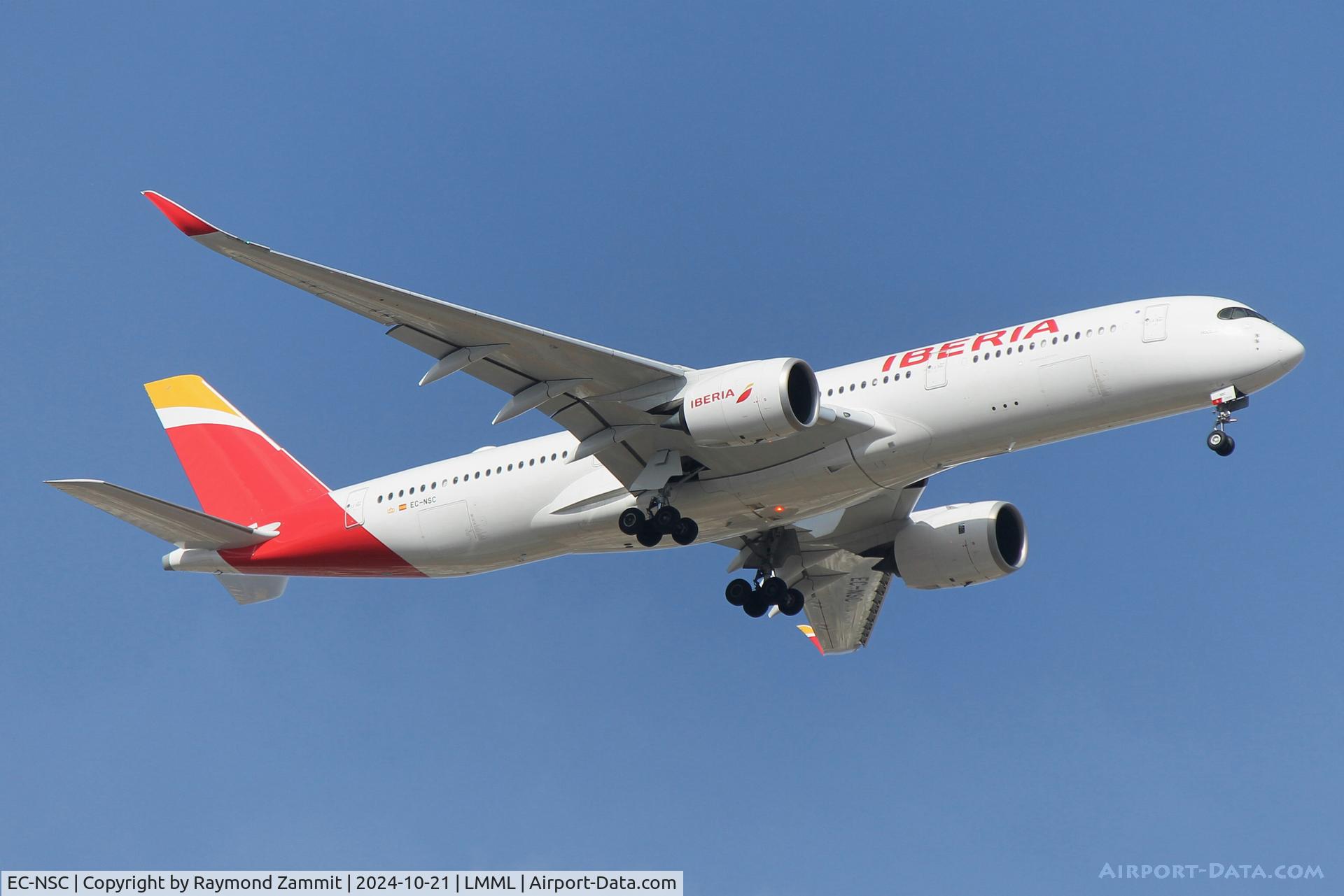 EC-NSC, 2021 Airbus A350-941 C/N 483, A350-941 EC-NSC Iberia