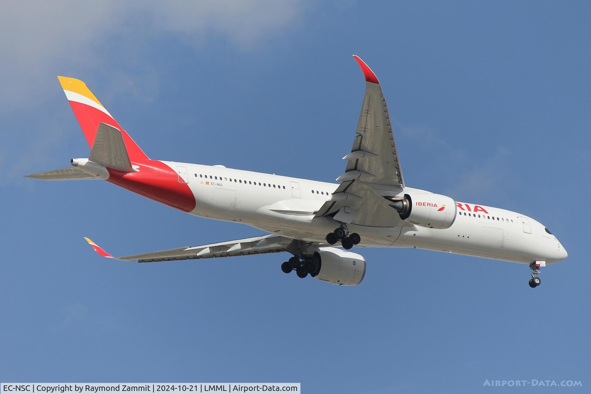 EC-NSC, 2021 Airbus A350-941 C/N 483, A350 EC-NSC Iberia