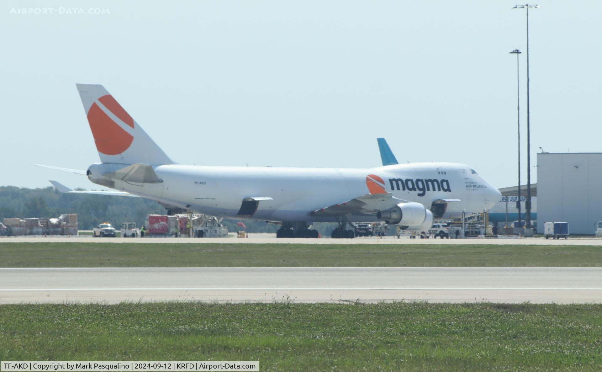 TF-AKD, 2000 Boeing 747-409F/SCD C/N 30760, Boeing 747-409F/SCD