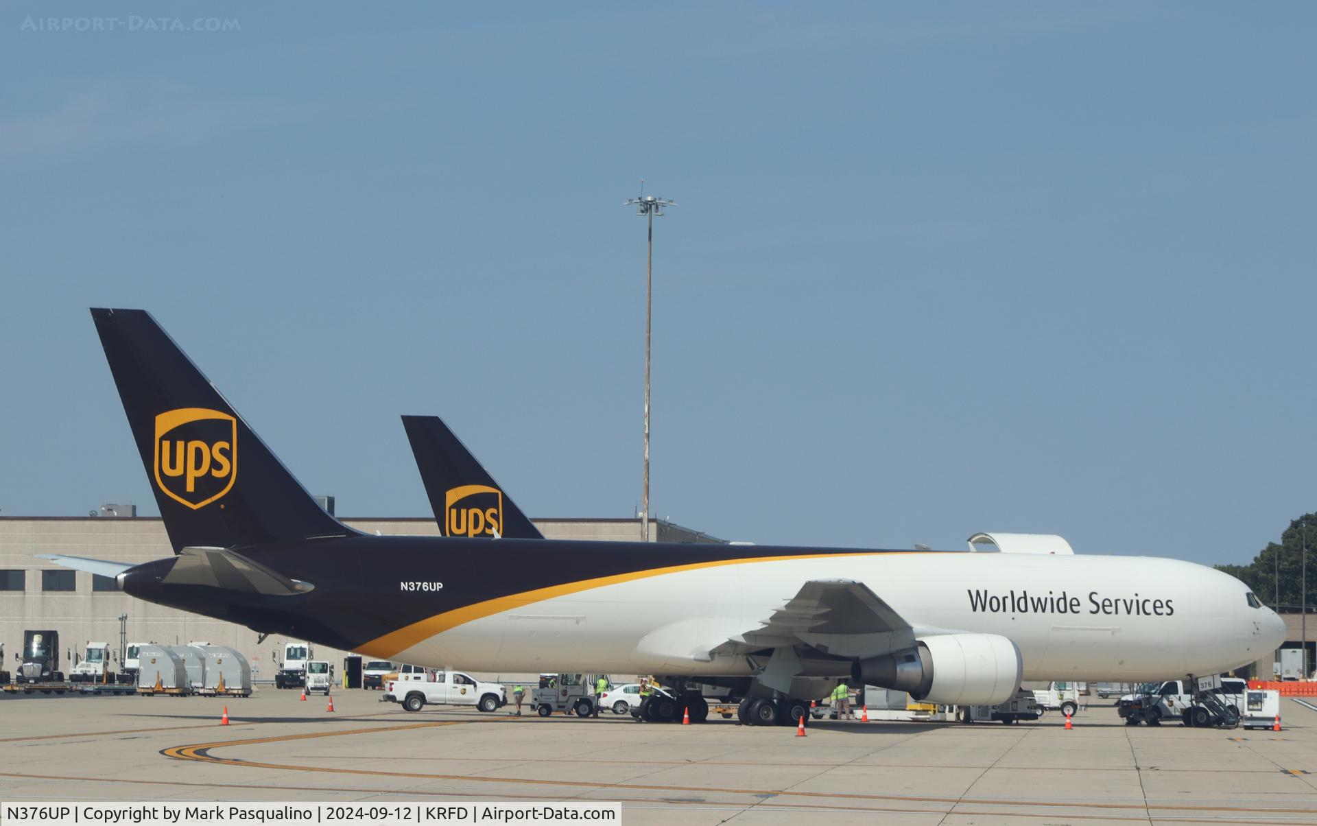 N376UP, 2021 Boeing 767-300F C/N 66811, Boeing 767-300F