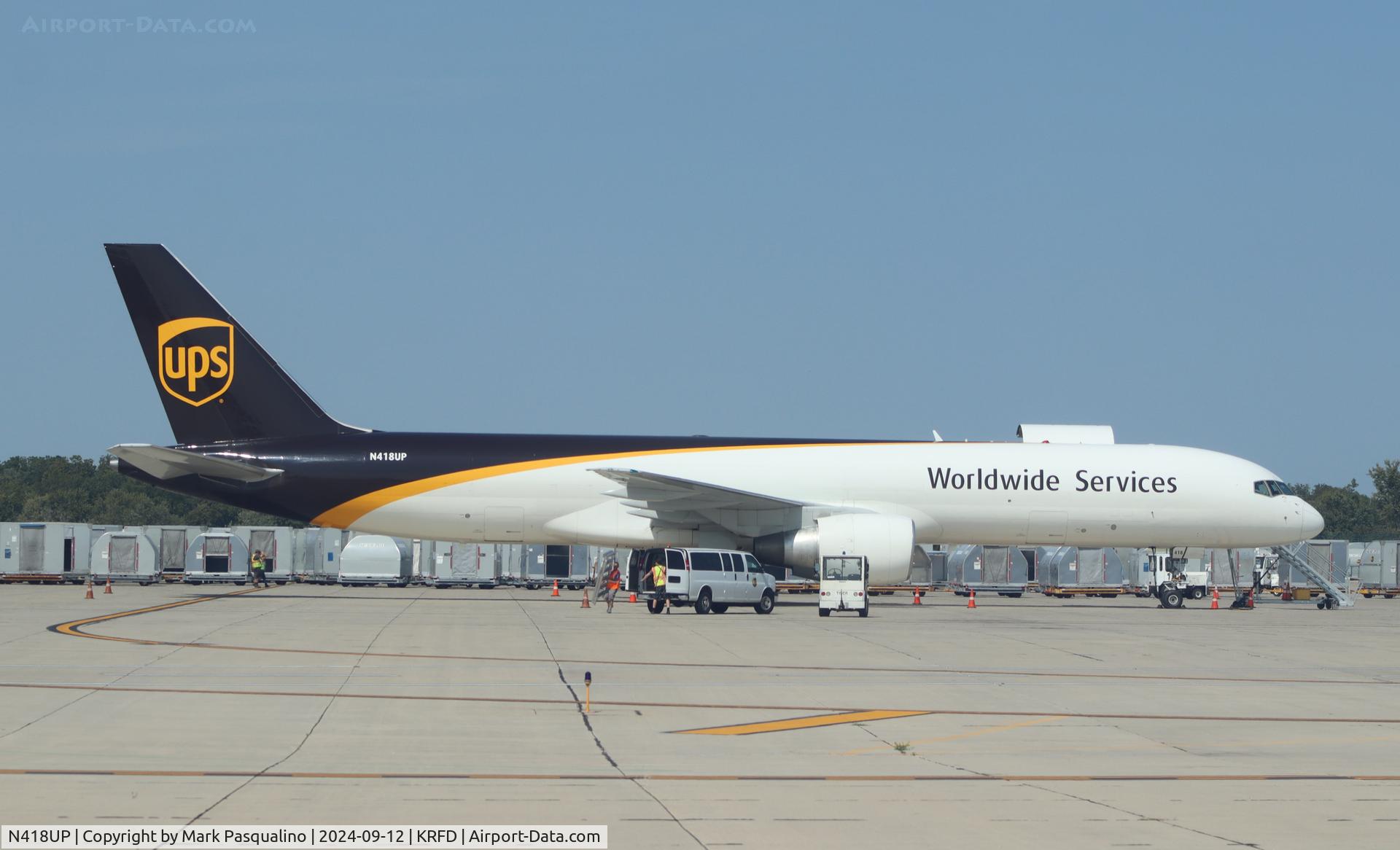 N418UP, 1990 Boeing 757-24APF C/N 23905, Boeing 757-24APF