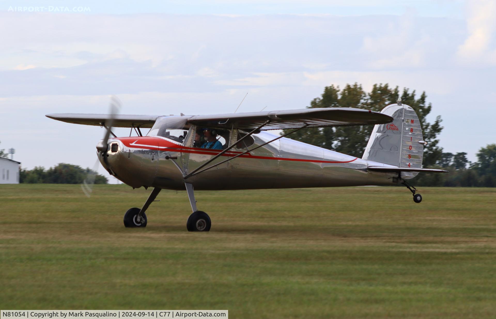 N81054, 1946 Cessna 140 C/N 10344, Cessna 140