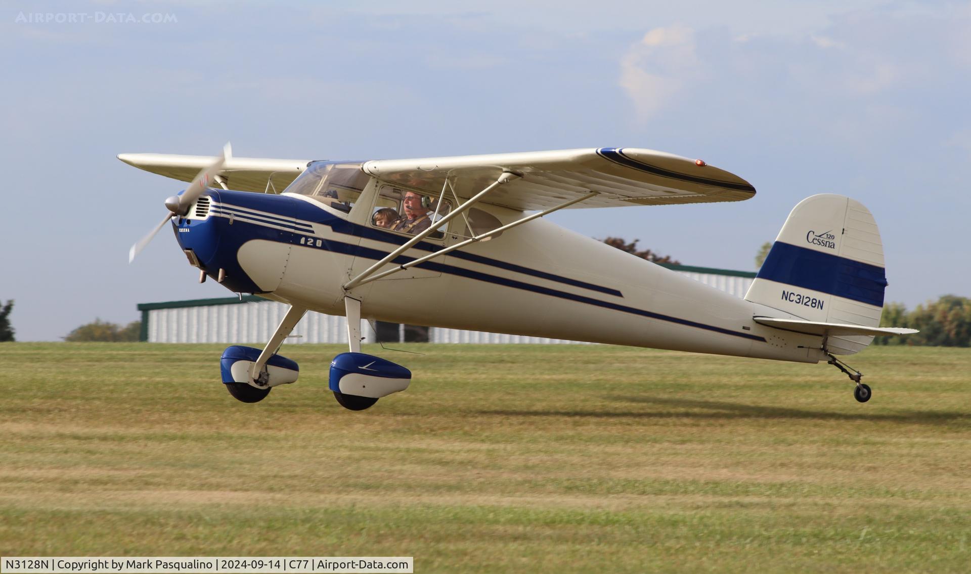 N3128N, 1947 Cessna 120 C/N 13386, Cessna 120