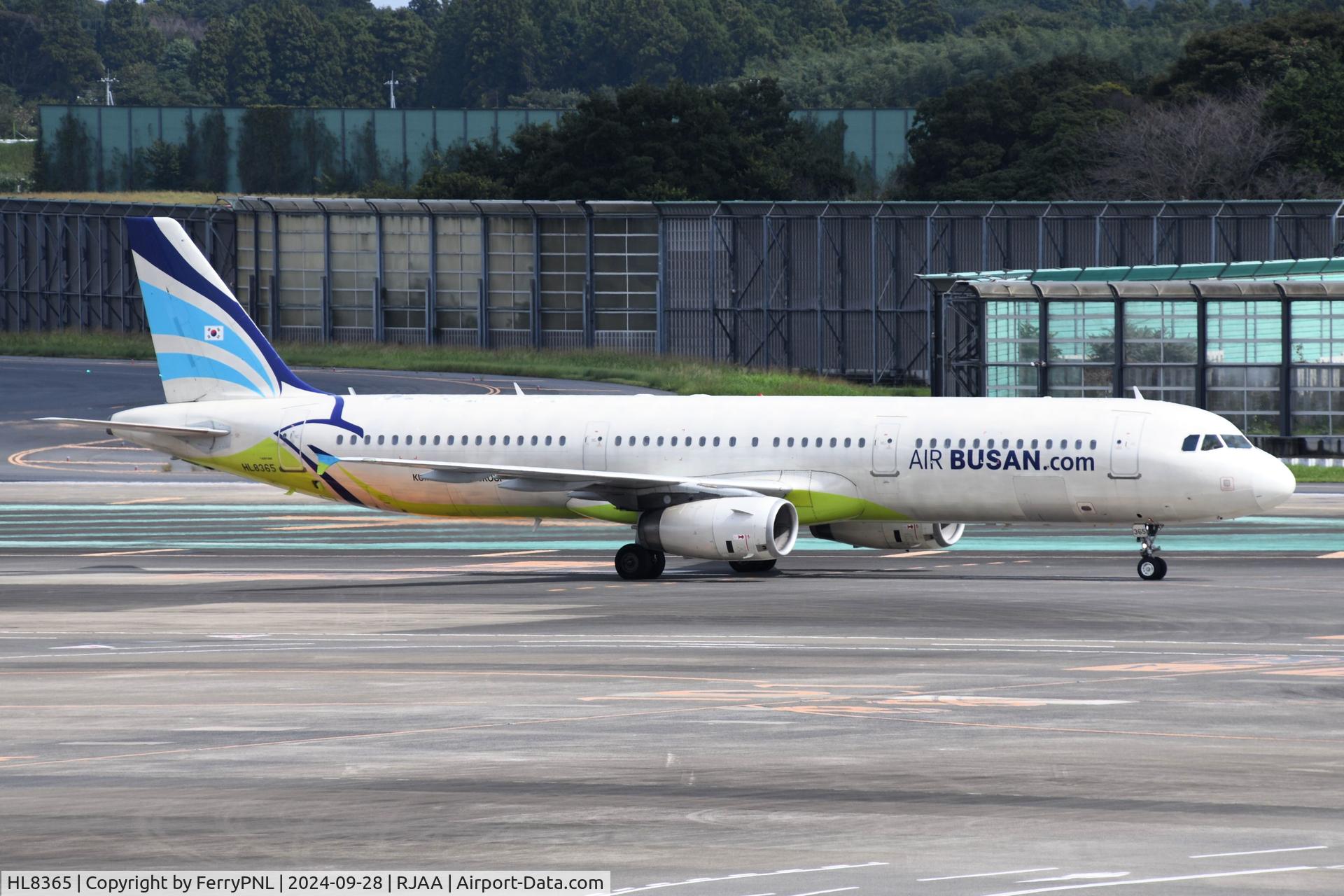 HL8365, 2009 Airbus A321-231 C/N 3862, Arrival of Air Busan A321