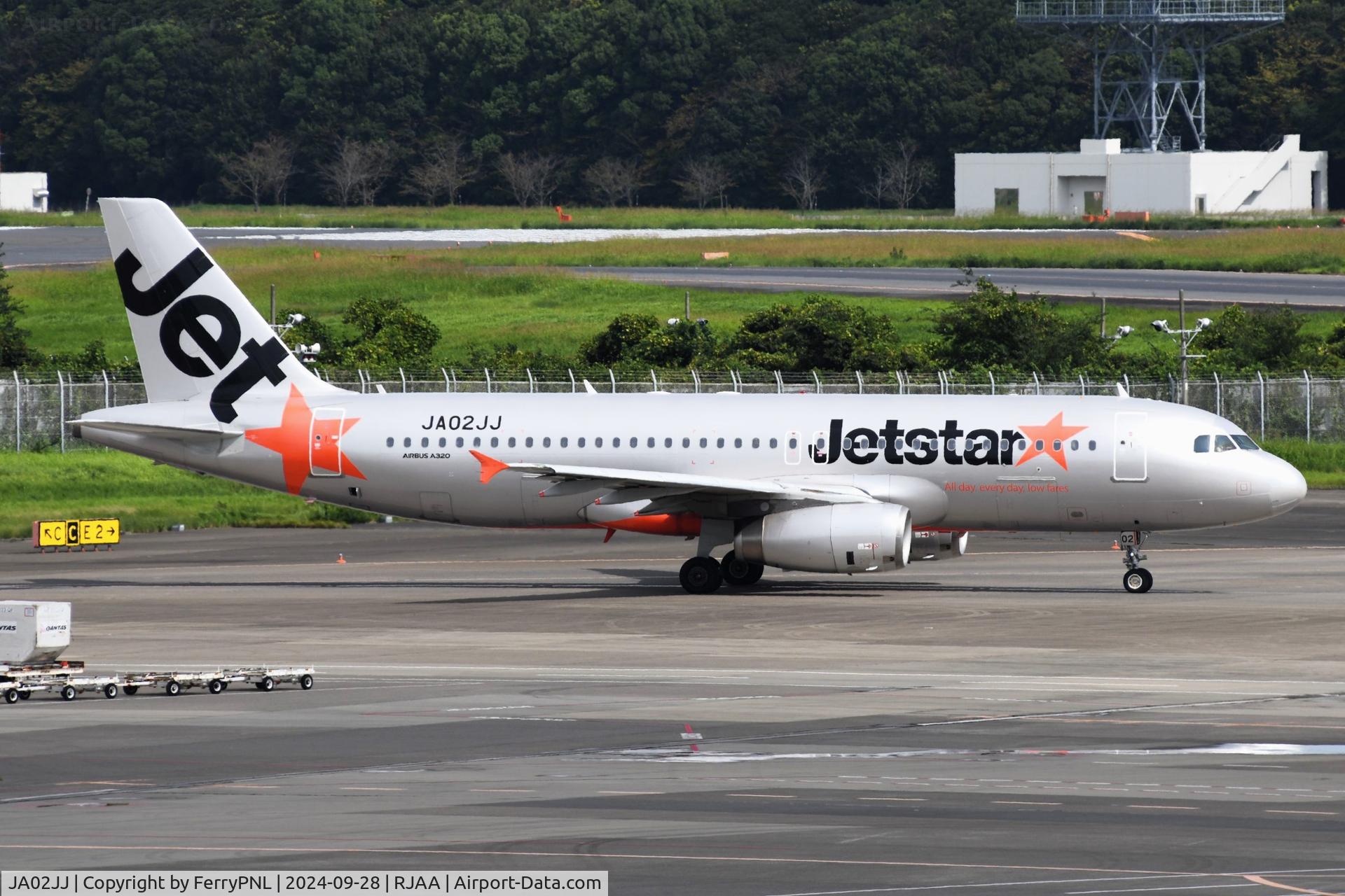 JA02JJ, 2012 Airbus A320-232 C/N 5145, Jetstar Japan A320