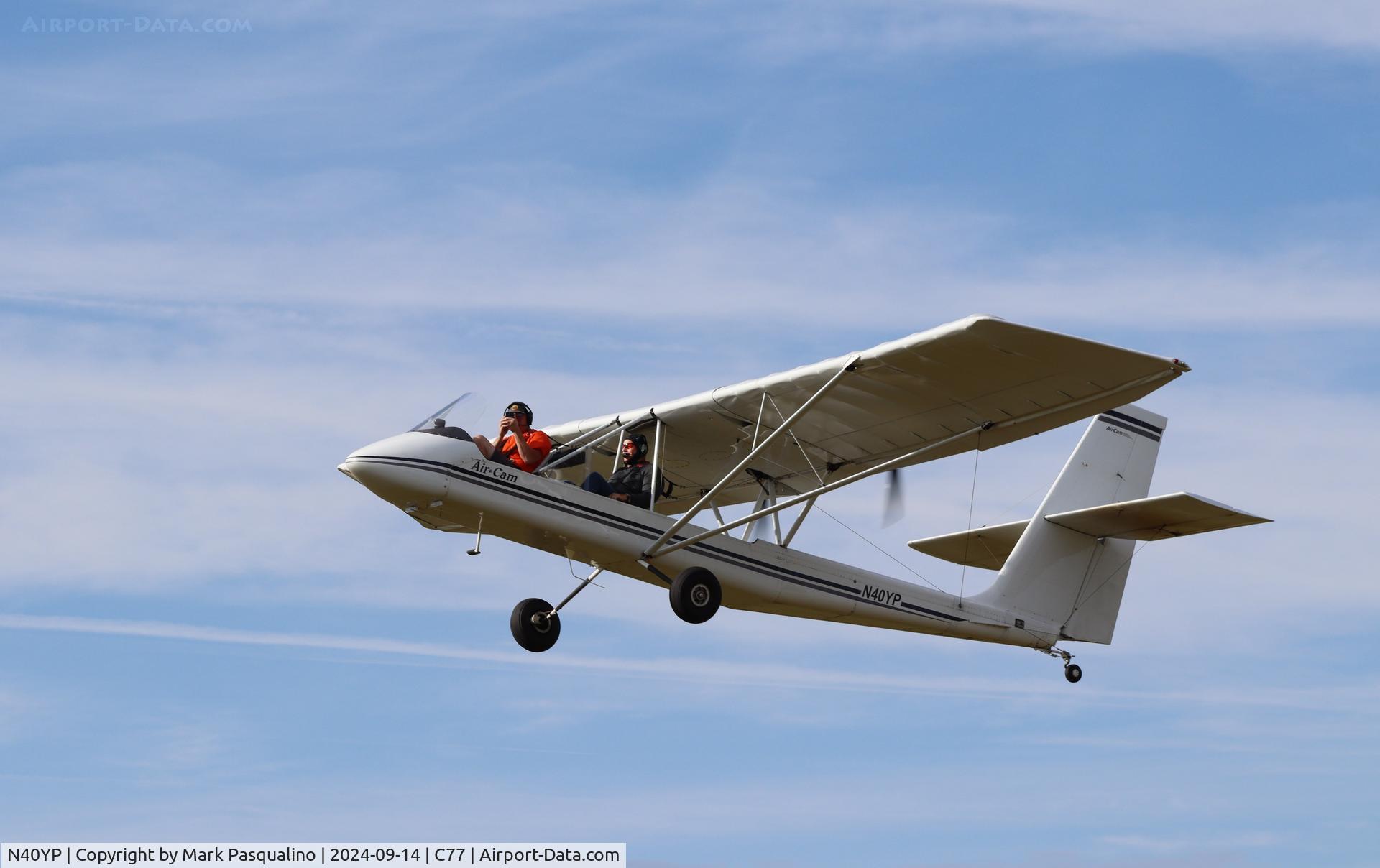 N40YP, 2002 Leza-Lockwood Air Cam C/N AC120, Lockwood Air Cam