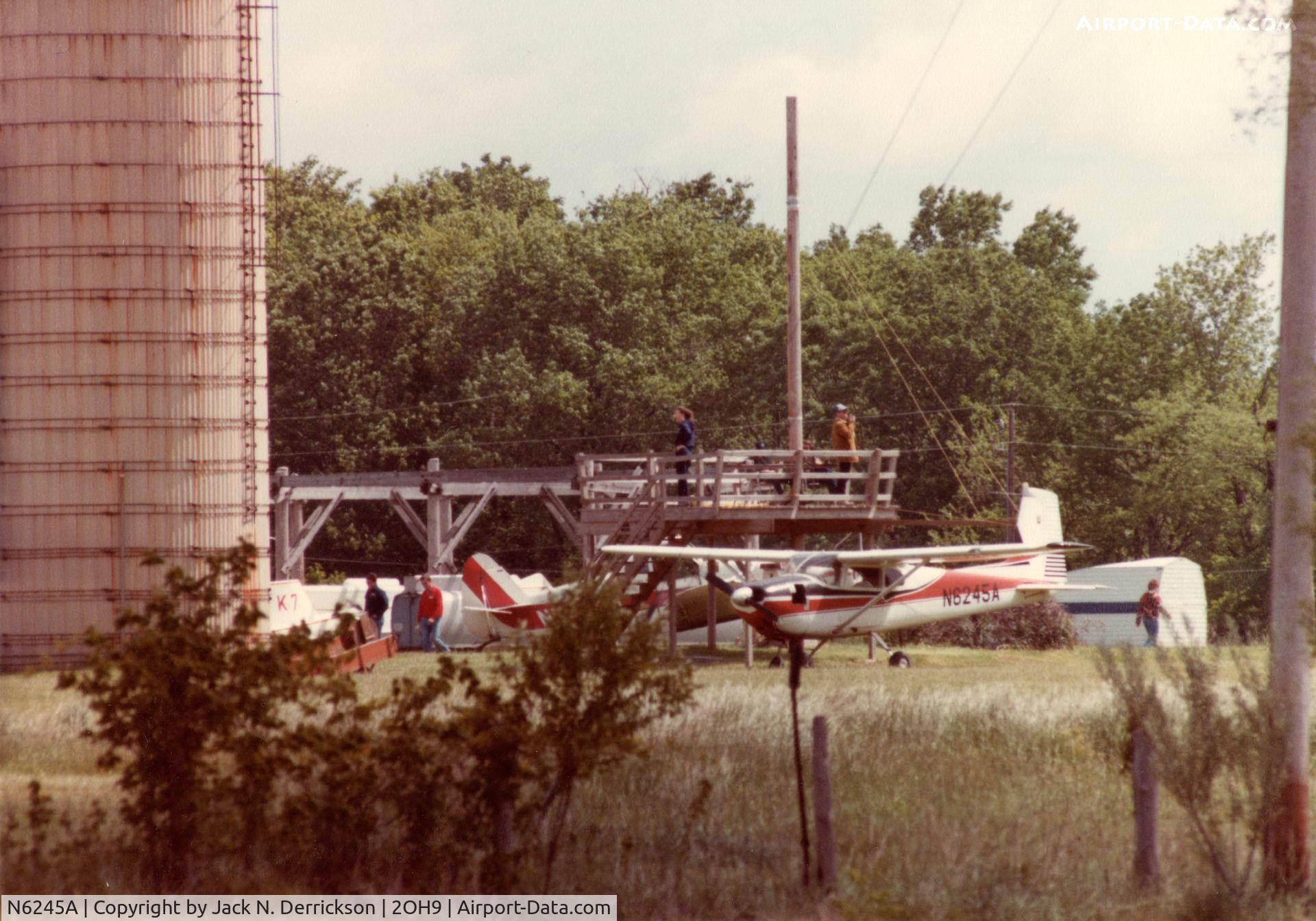 N6245A, 1956 Cessna 182 Skylane C/N 33045, Mid-1980s CCSC