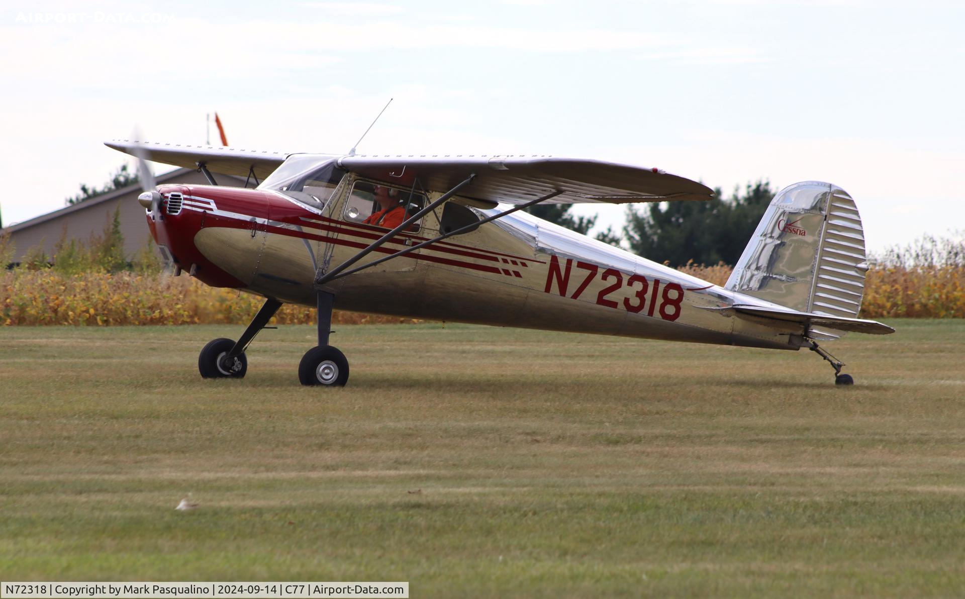 N72318, 1946 Cessna 120 C/N 9498, Cessna 120
