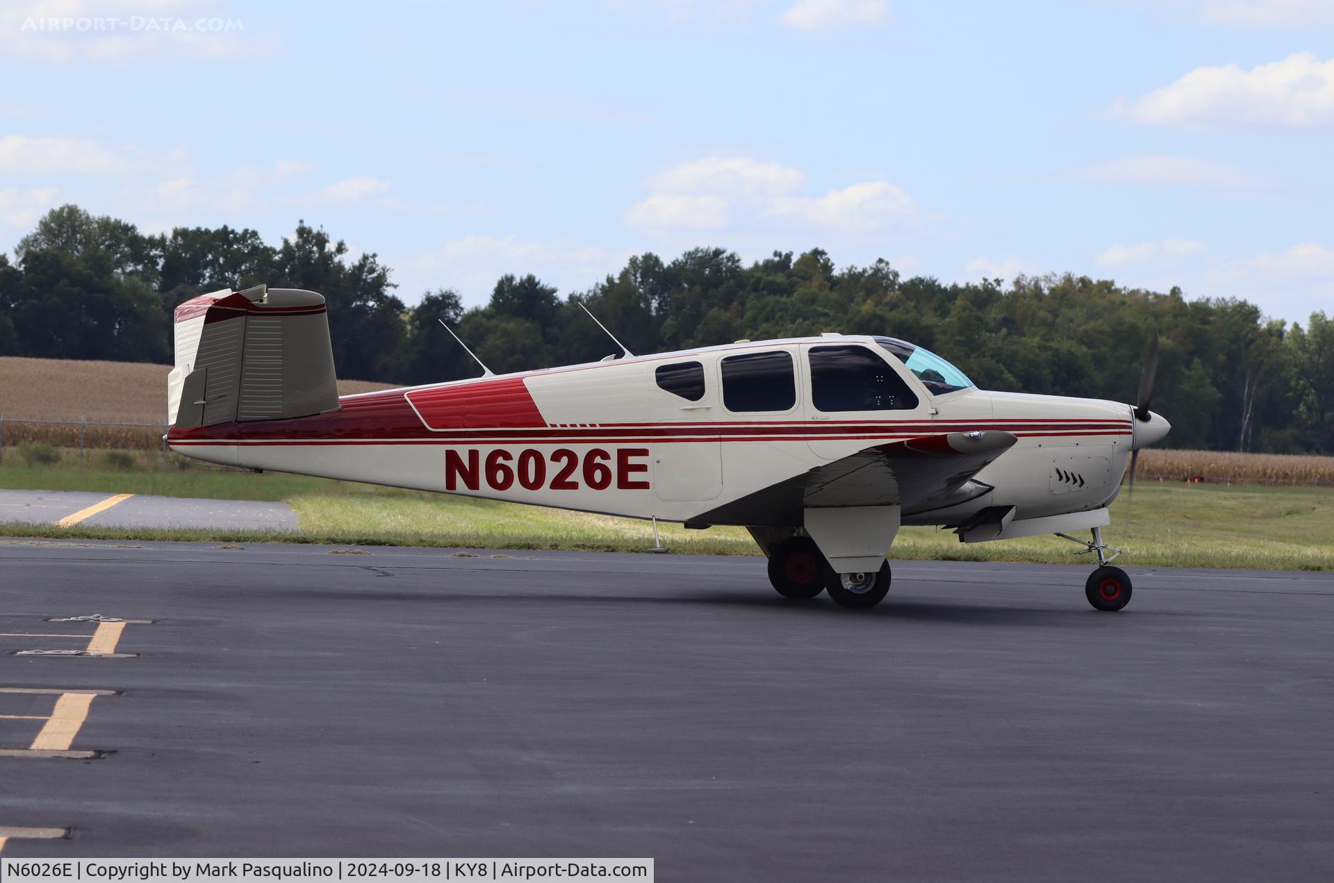 N6026E, 1959 Beech K35 Bonanza C/N D-5936, Beech K35