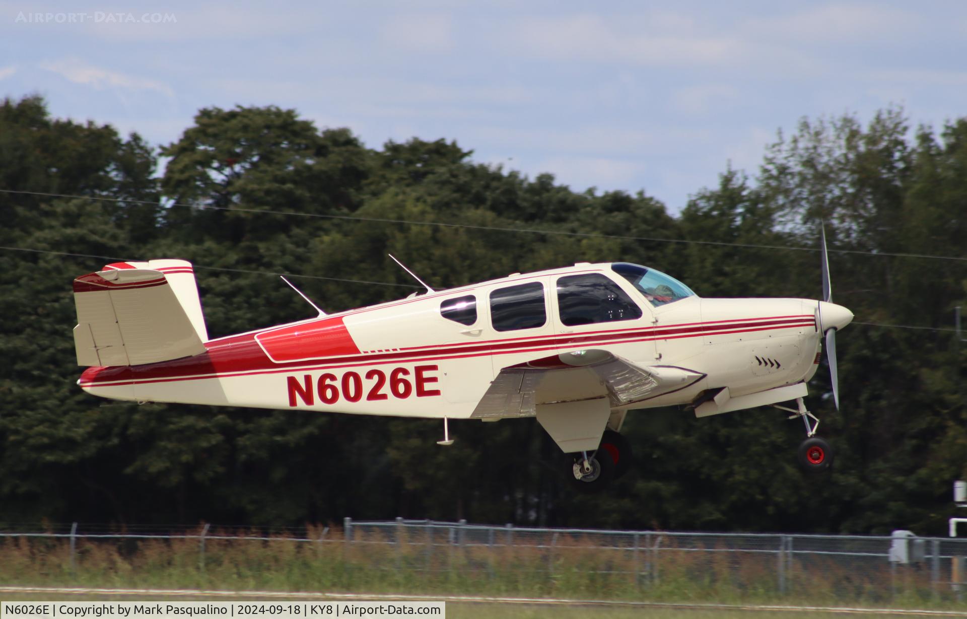 N6026E, 1959 Beech K35 Bonanza C/N D-5936, Beech K35