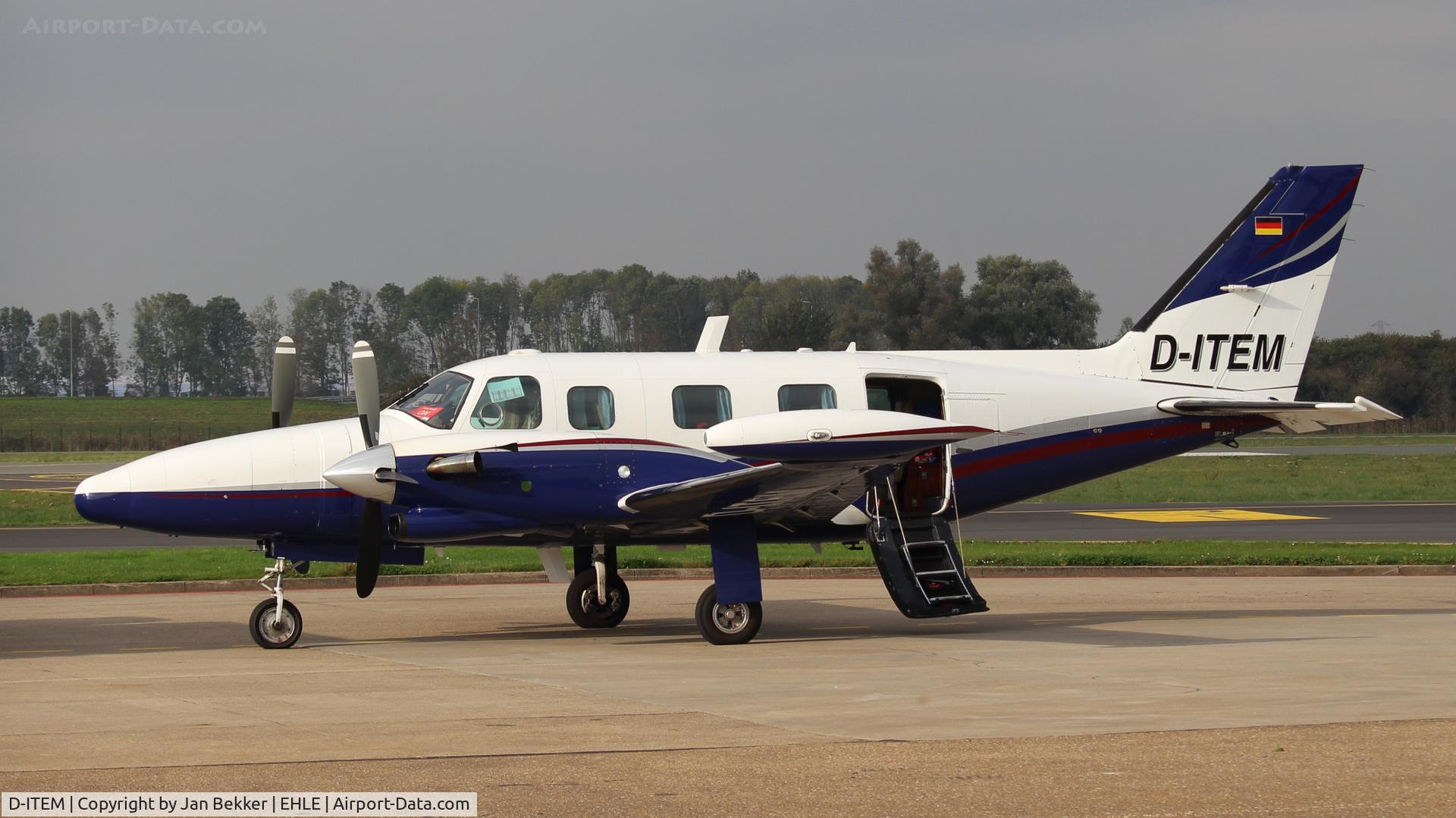 D-ITEM, 1984 Piper PA-31T2 Cheyenne IIXL C/N 31T-1166003, Lelystad Airport
