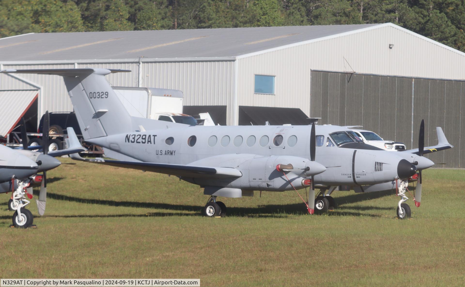 N329AT, 2001 Beech MC-12W Liberty C/N FL-329, Beech MC-12W