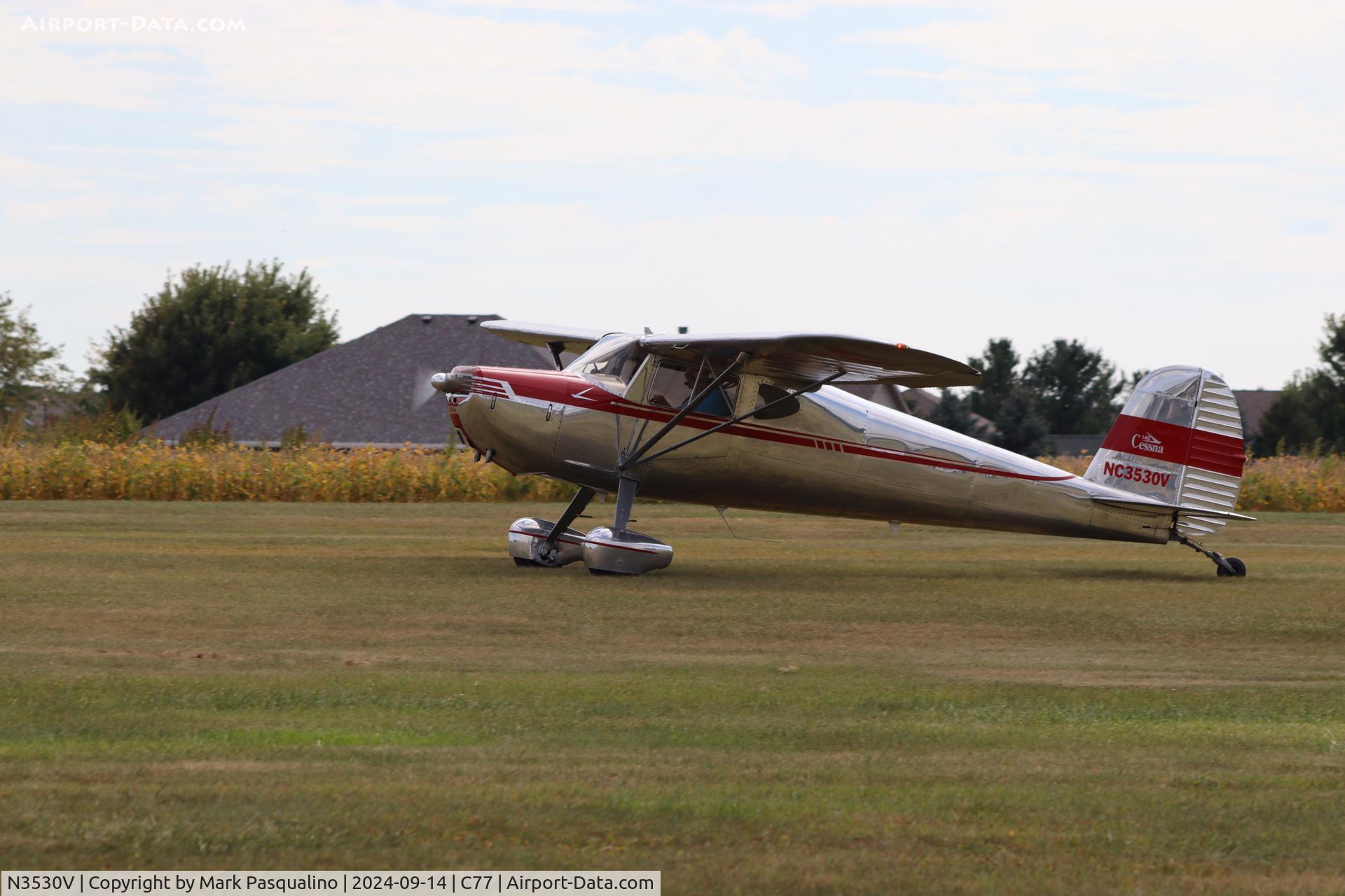 N3530V, 1948 Cessna 140 C/N 14799, Cessna 140
