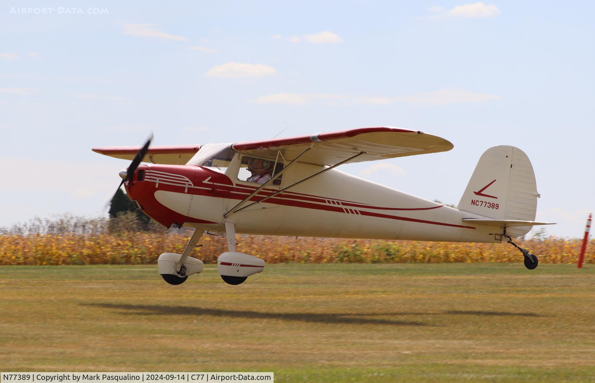 N77389, 1946 Cessna 120 C/N 11830, Cessna 120
