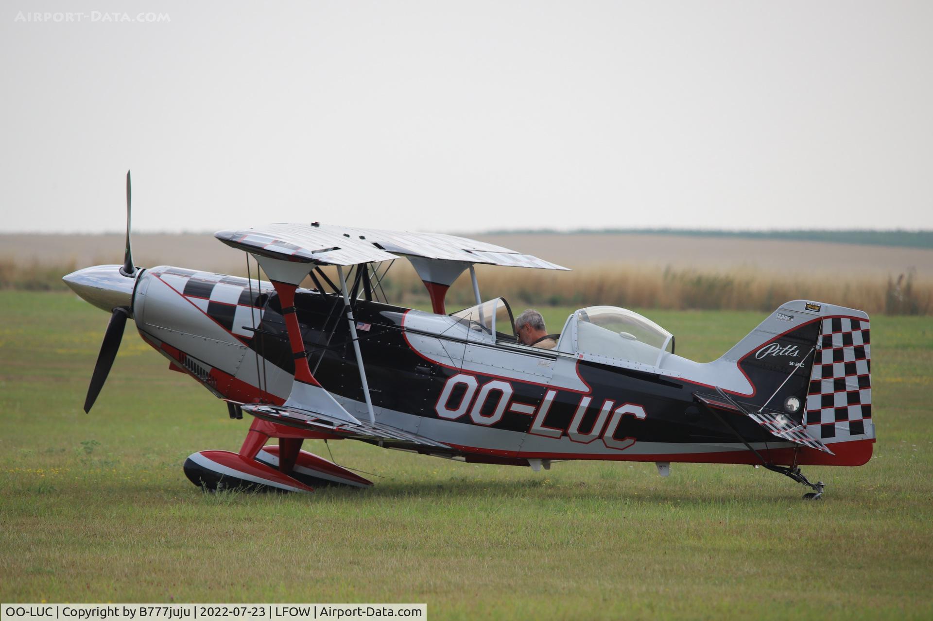 OO-LUC, 2008 Aviat Pitts S-2C Special C/N 6084, at Saint-Quentin