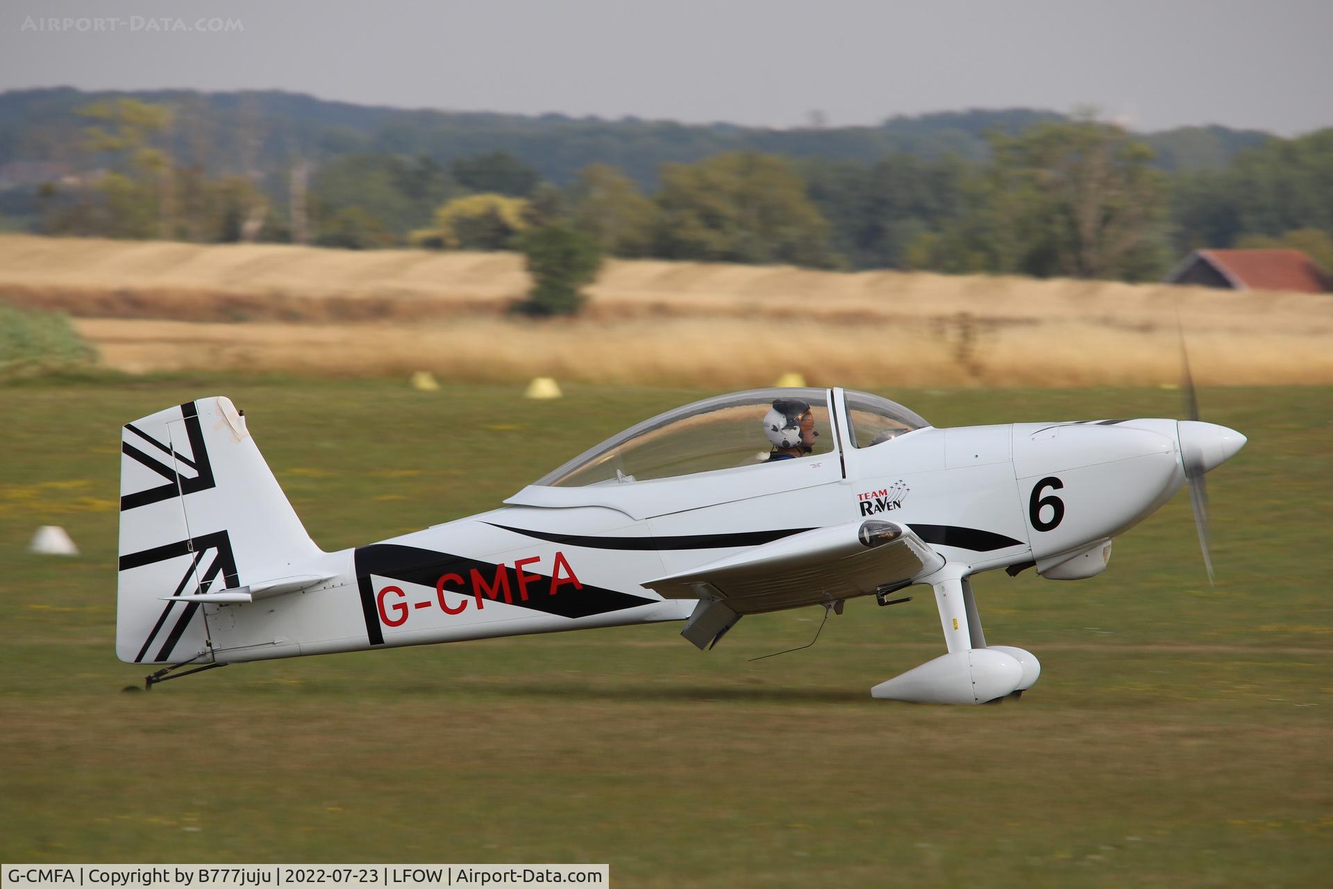 G-CMFA, 2006 Vans RV-8 C/N PFA 303-14471, at Saint-Quentin