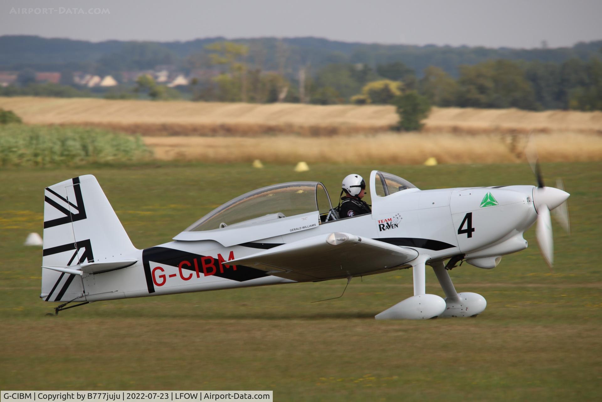 G-CIBM, 2013 Vans RV-8 C/N LAA 303-15083, at Saint-Quentin