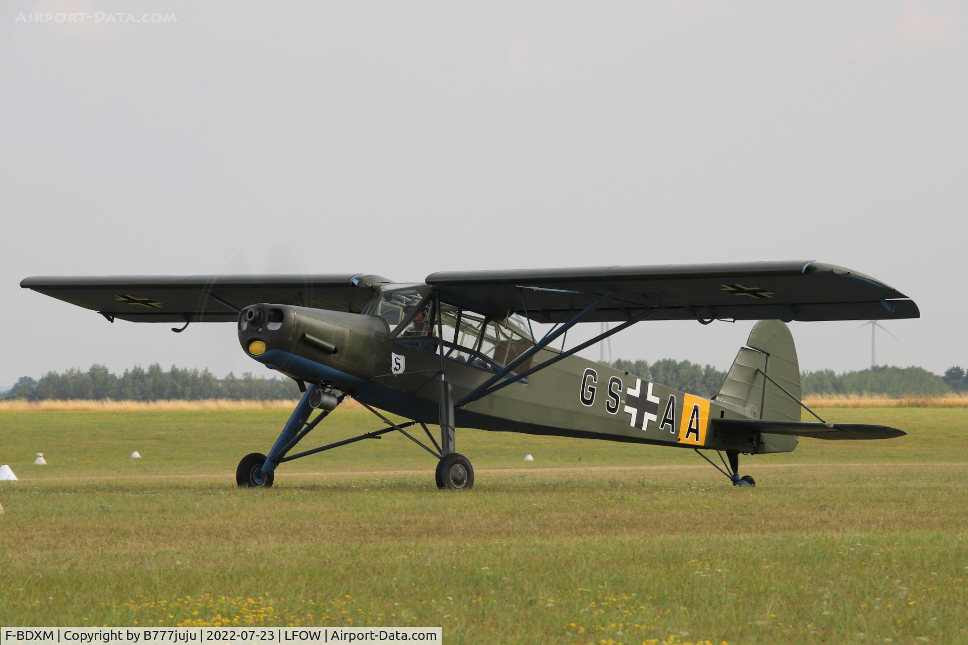 F-BDXM, Morane-Saulnier MS-506L Criquet C/N 635, at Saint-Quentin