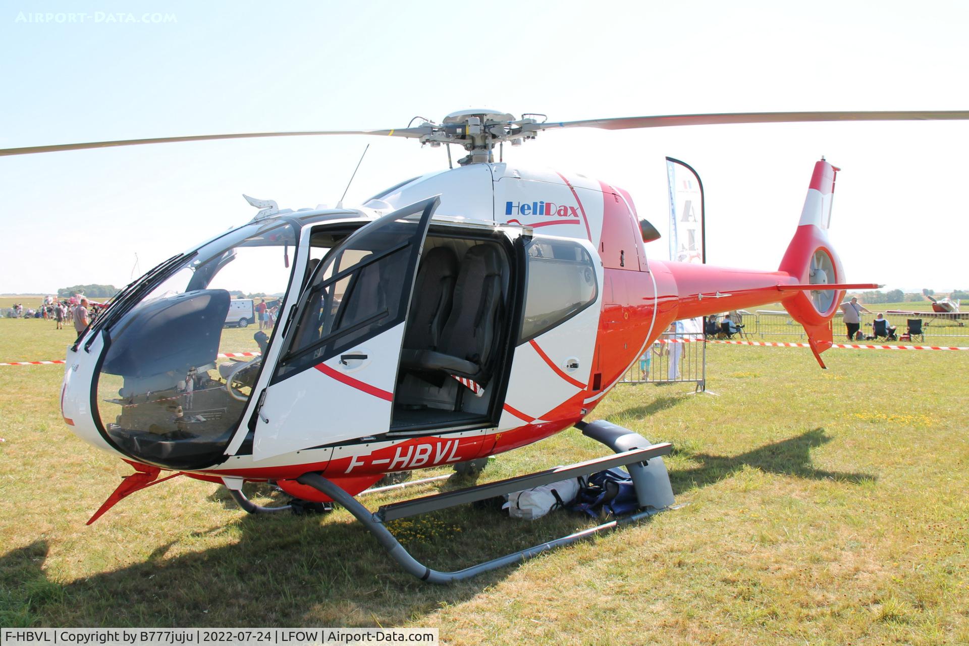 F-HBVL, Eurocopter EC-120B Colibri C/N 1648, at Saint-Quentin
