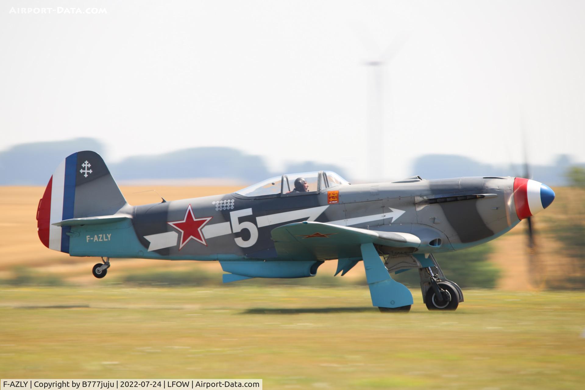 F-AZLY, Yakovlev Yak-3U C/N 172890, at Saint-Quentin