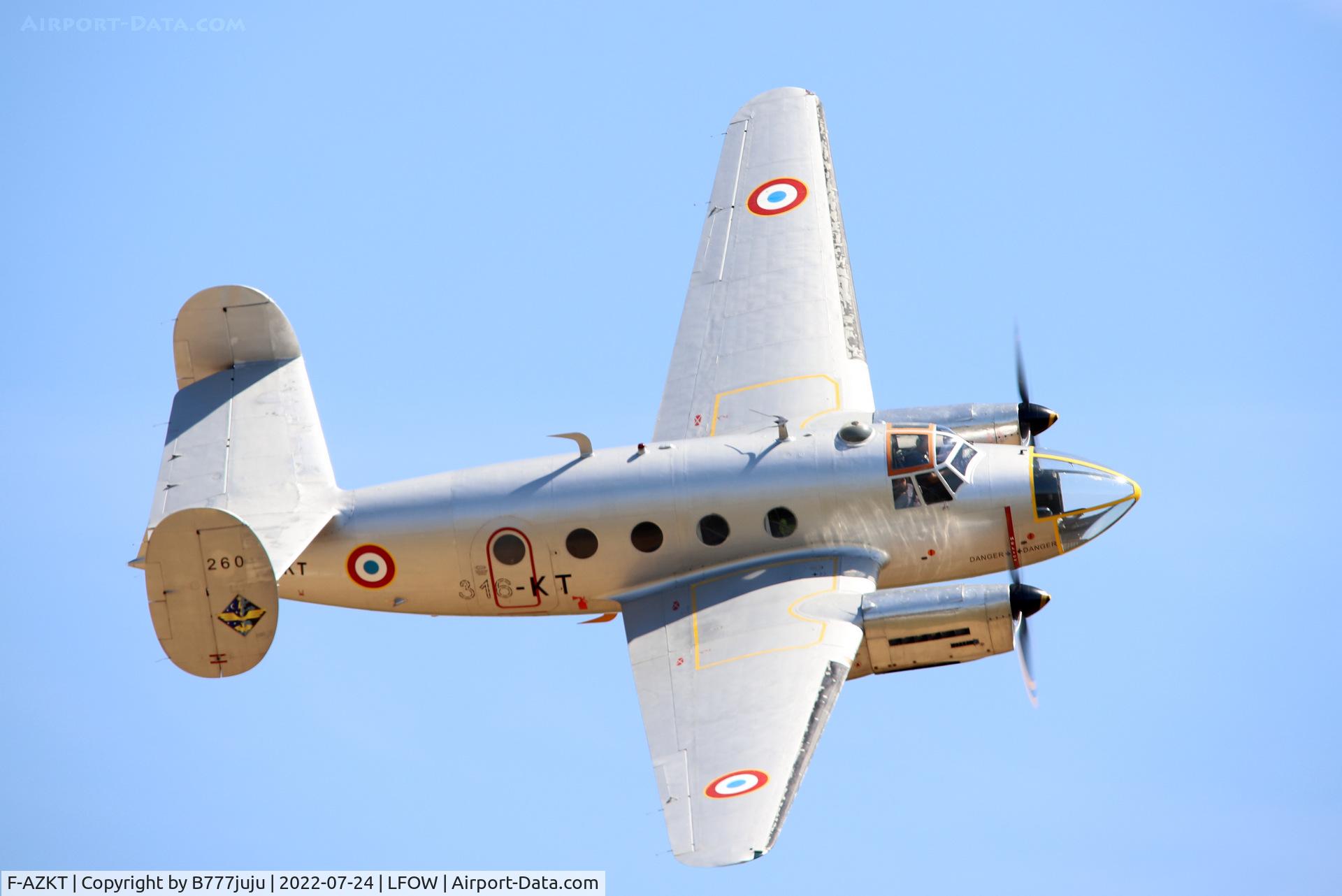 F-AZKT, 1954 Dassault MD-311 Flamant C/N 260, at saint-Quentin