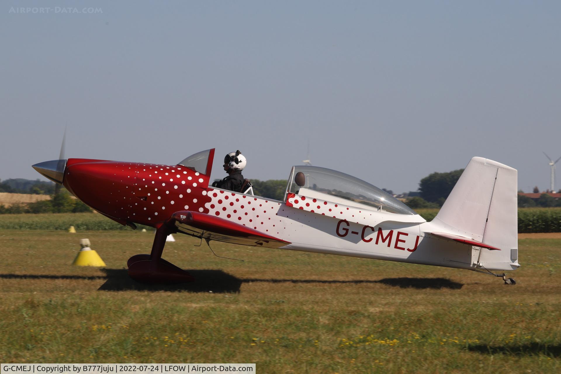 G-CMEJ, 2016 Vans RV-8 C/N 83330, at Saint-Quentin