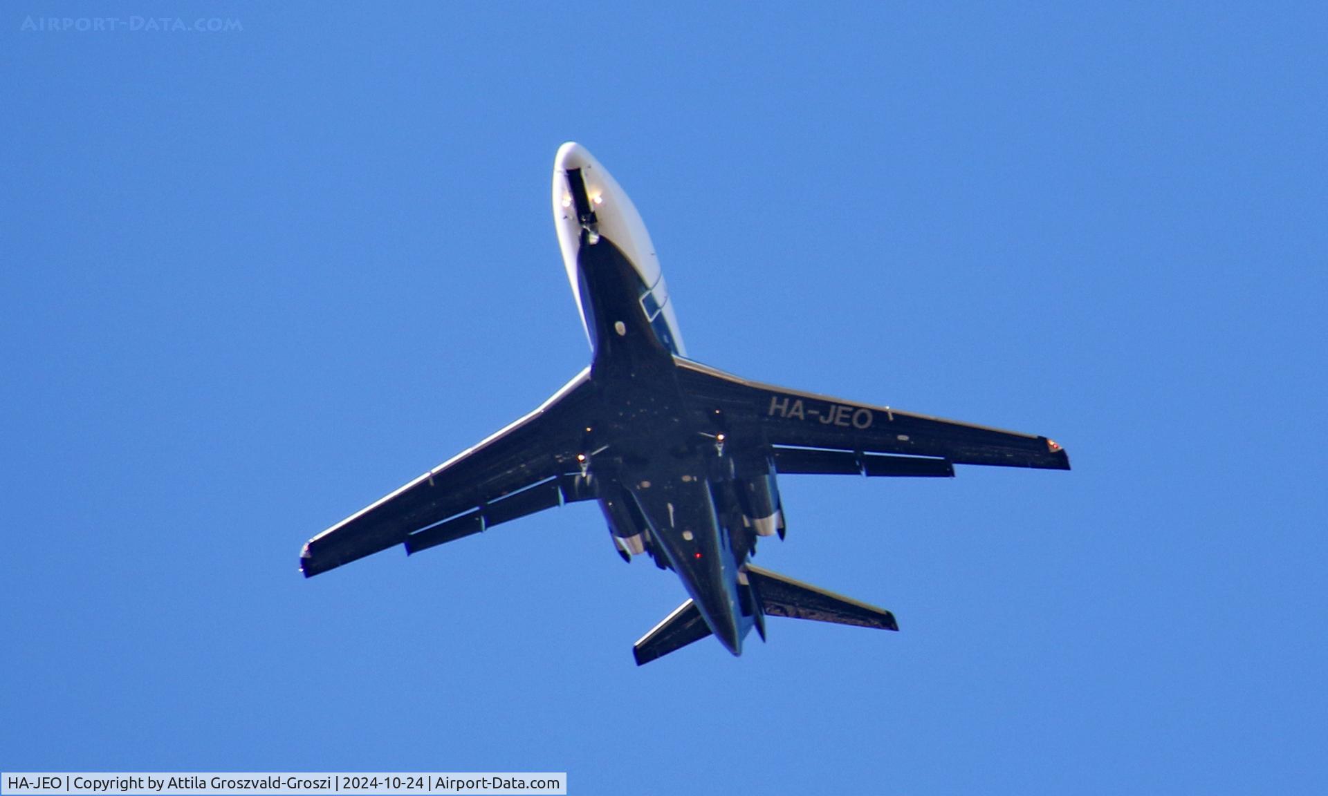 HA-JEO, 1987 Cessna 650 Citation III C/N 650-0142, In the airspace of Budapest, Hungary